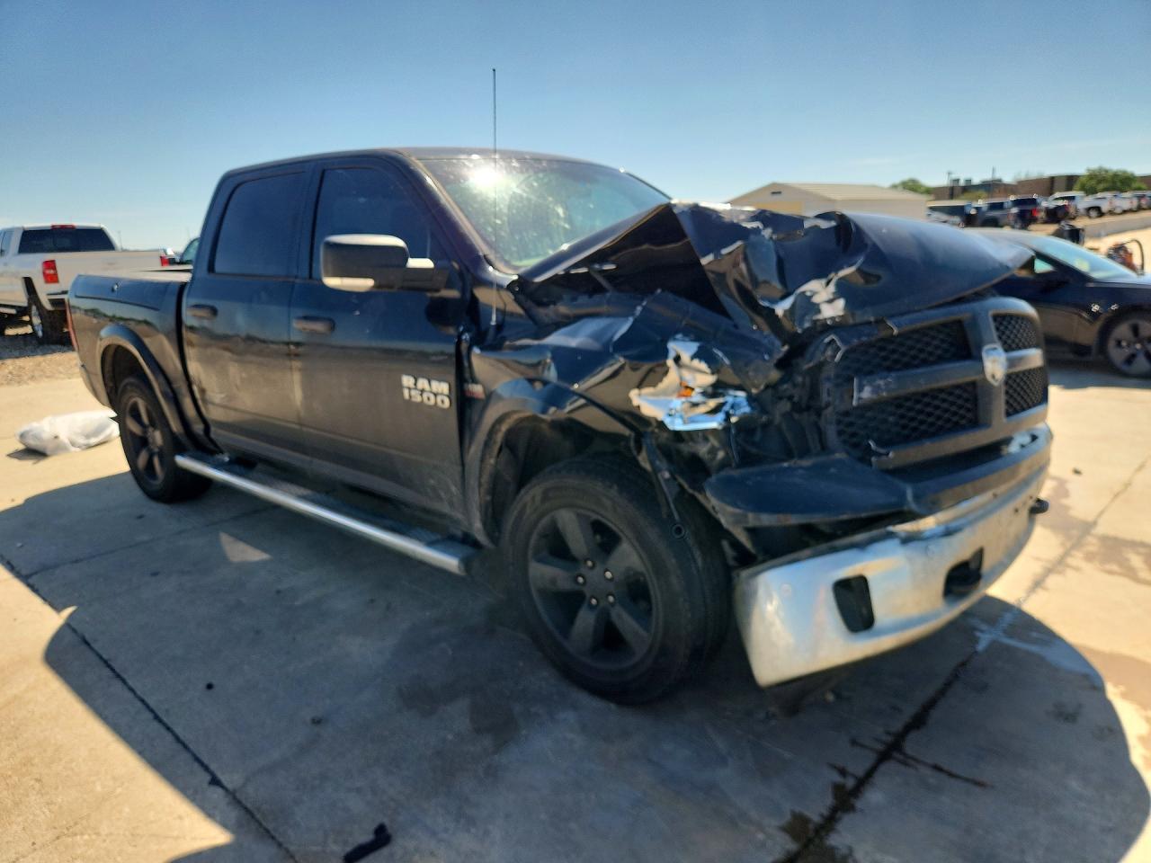 2015 Ram 1500 Slt Black vin: 1C6RR7LT1FS520045