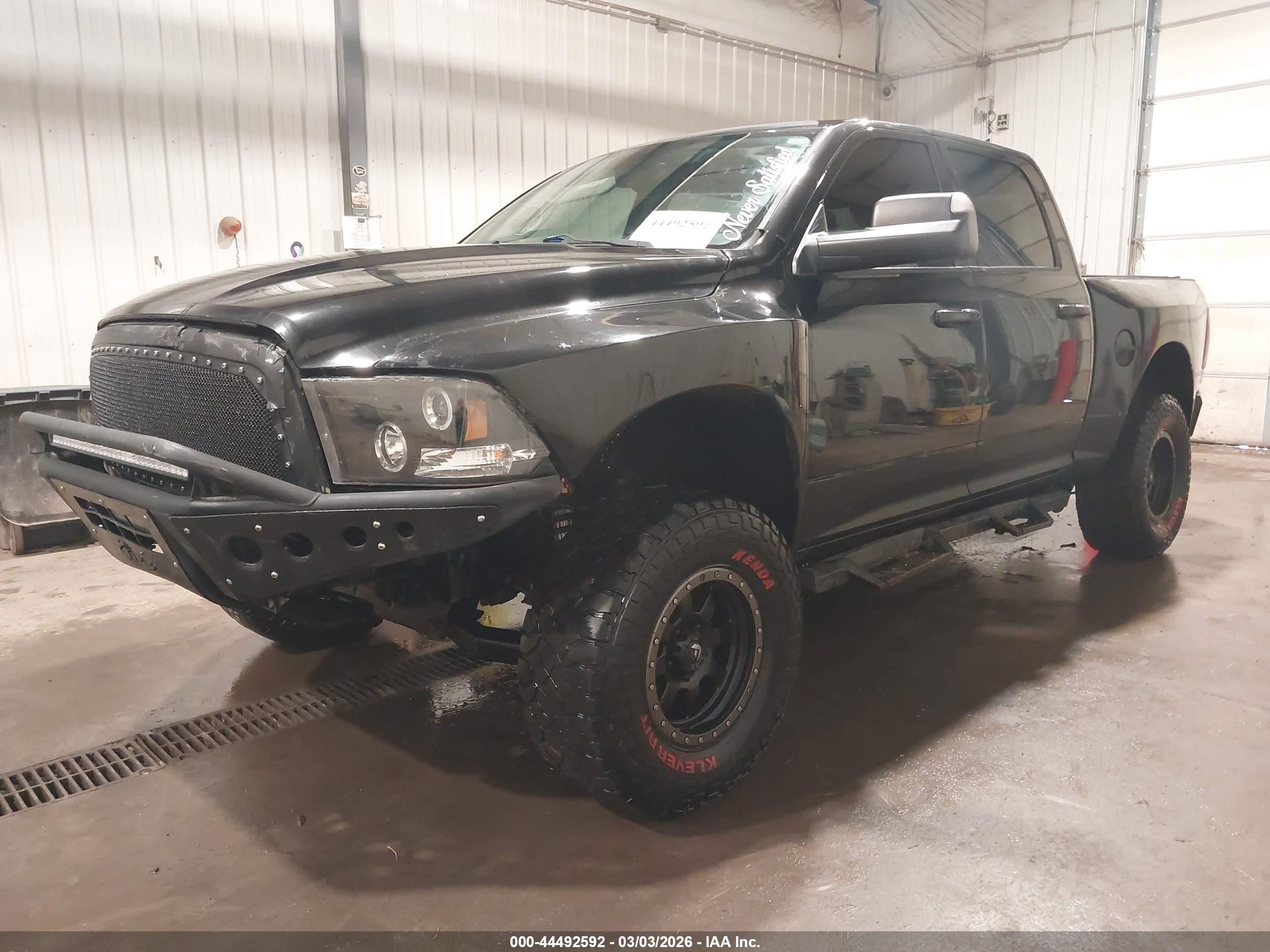 2015 Ram 1500 Big Horn Black vin: 1C6RR7LT1FS642405