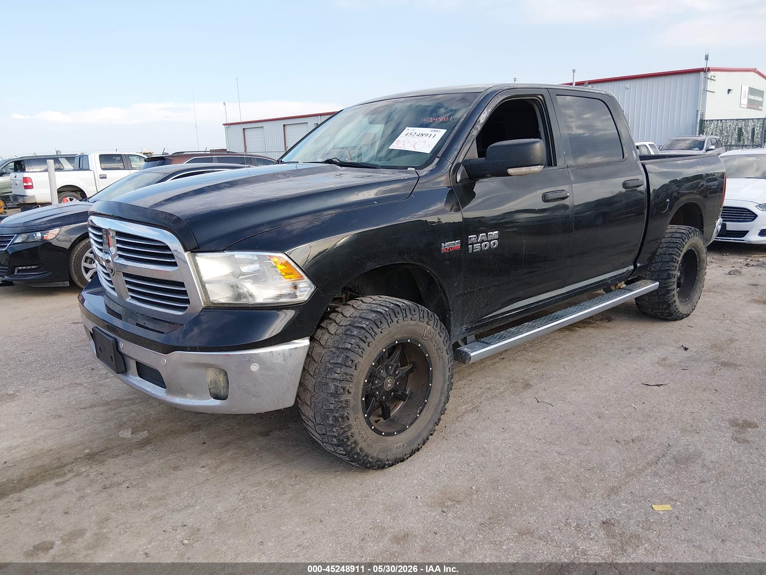 2015 Ram 1500 Lone Star Black vin: 1C6RR7LT1FS788187