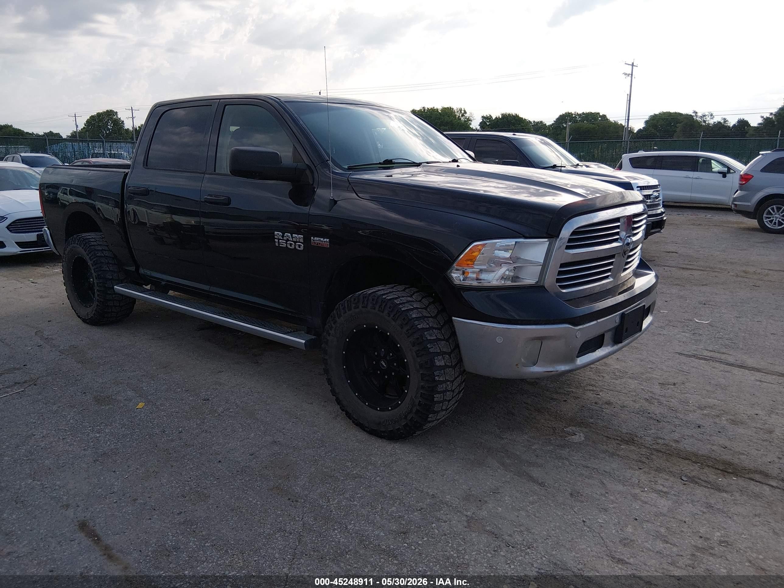 2015 Ram 1500 Lone Star Black vin: 1C6RR7LT1FS788187
