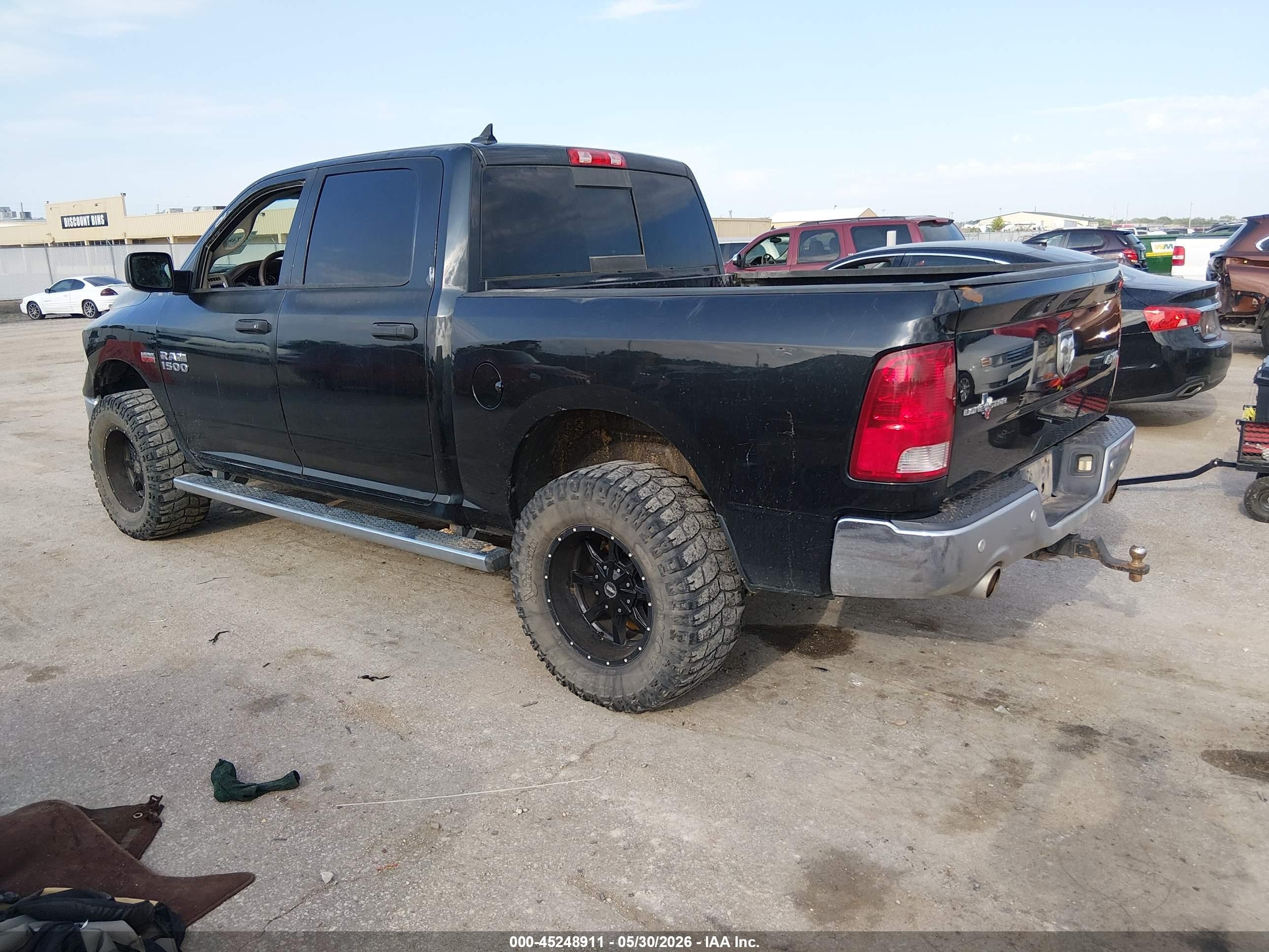 2015 Ram 1500 Lone Star Black vin: 1C6RR7LT1FS788187