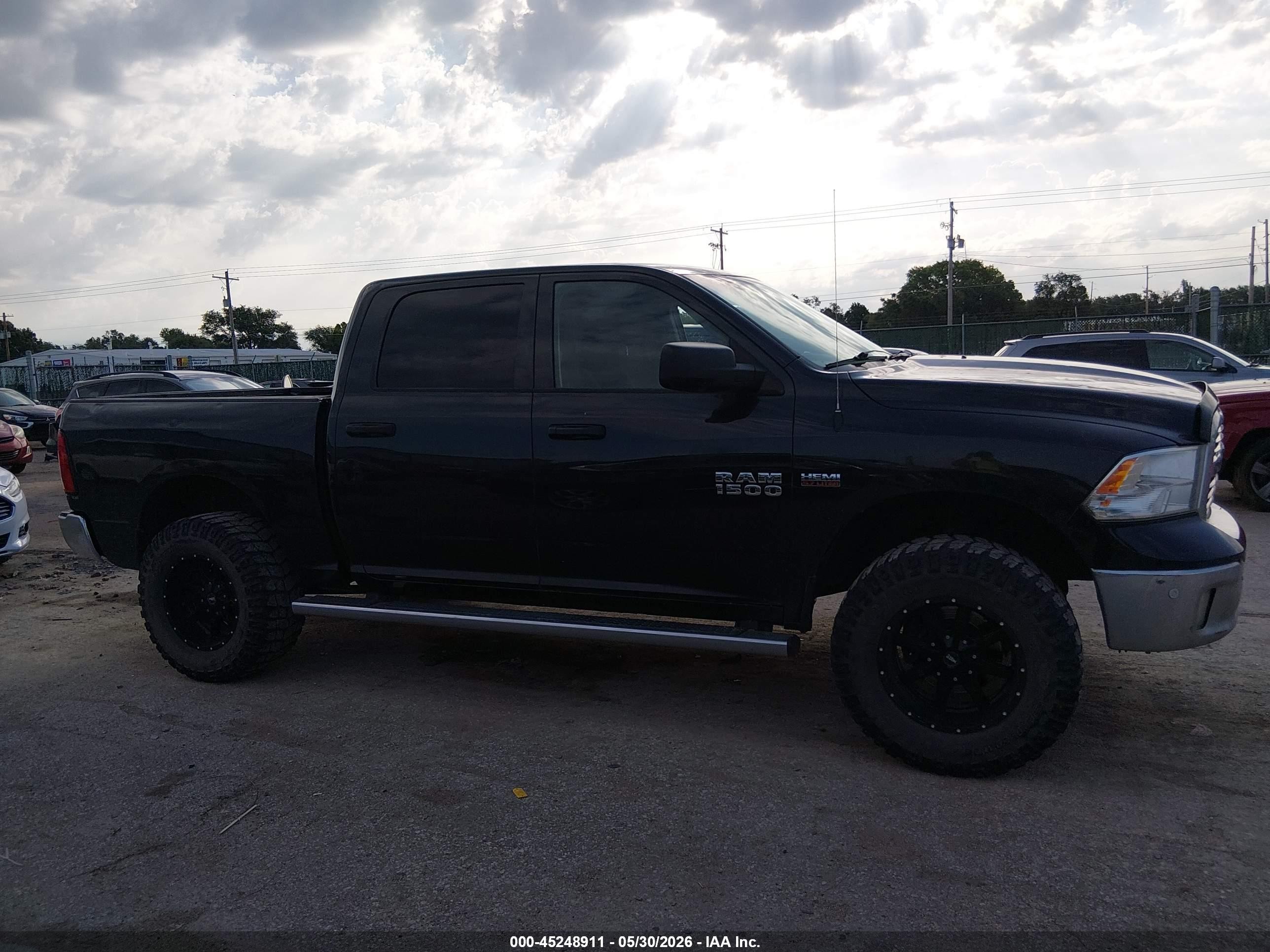 2015 Ram 1500 Lone Star Black vin: 1C6RR7LT1FS788187