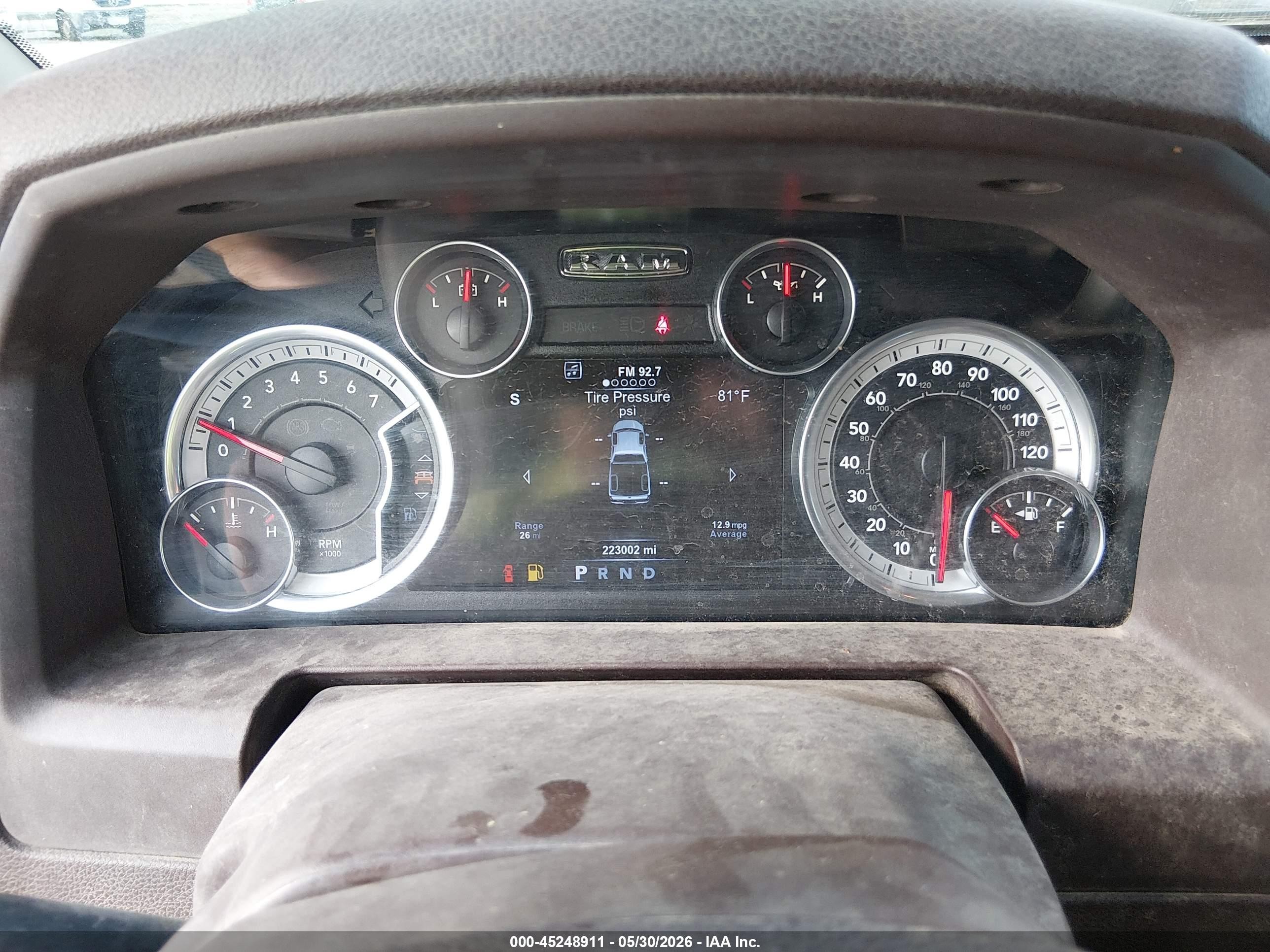 2015 Ram 1500 Lone Star Black vin: 1C6RR7LT1FS788187