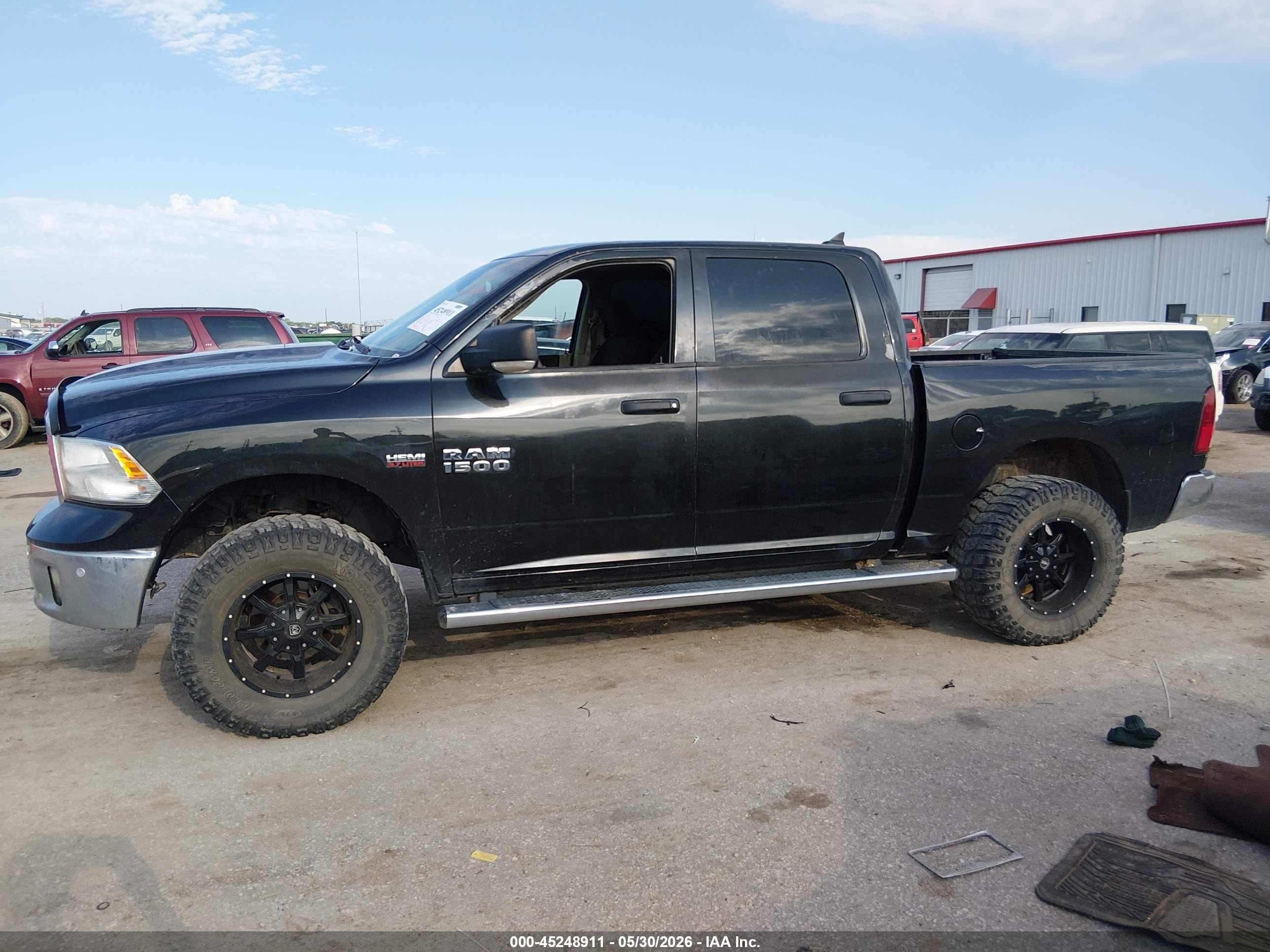 2015 Ram 1500 Lone Star Black vin: 1C6RR7LT1FS788187