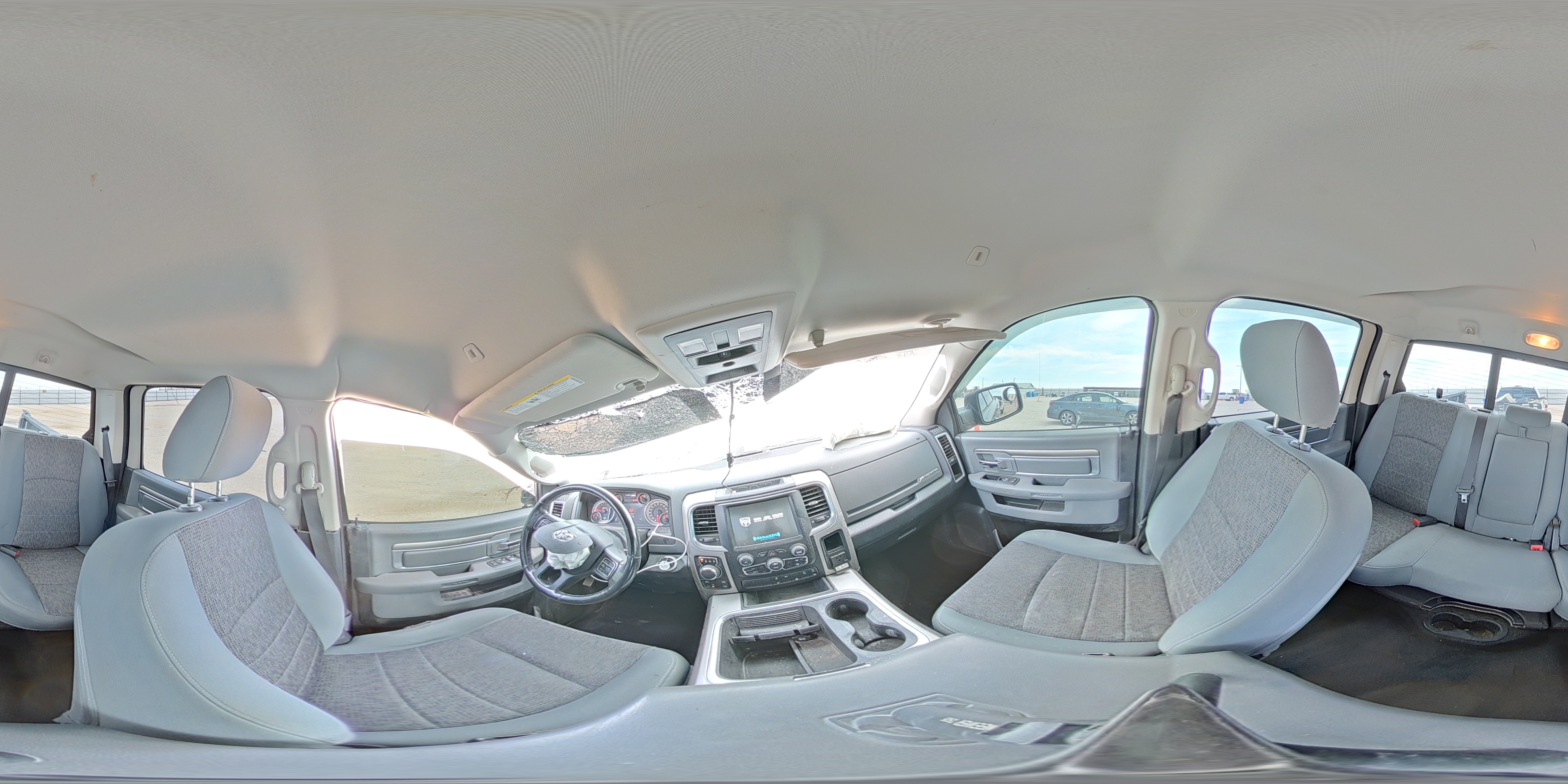 2017 Ram 1500 Slt Charcoal vin: 1C6RR7LT1HS634002