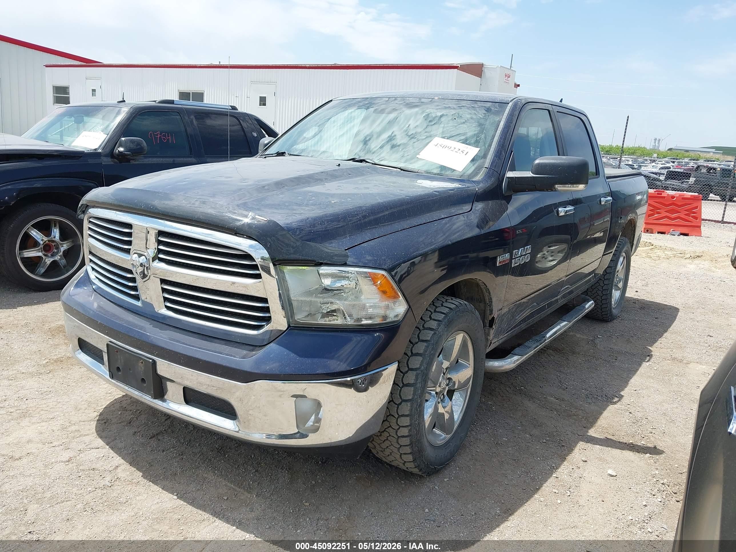 2013 Ram 1500 Big Horn Dark Blue vin: 1C6RR7LT2DS575004