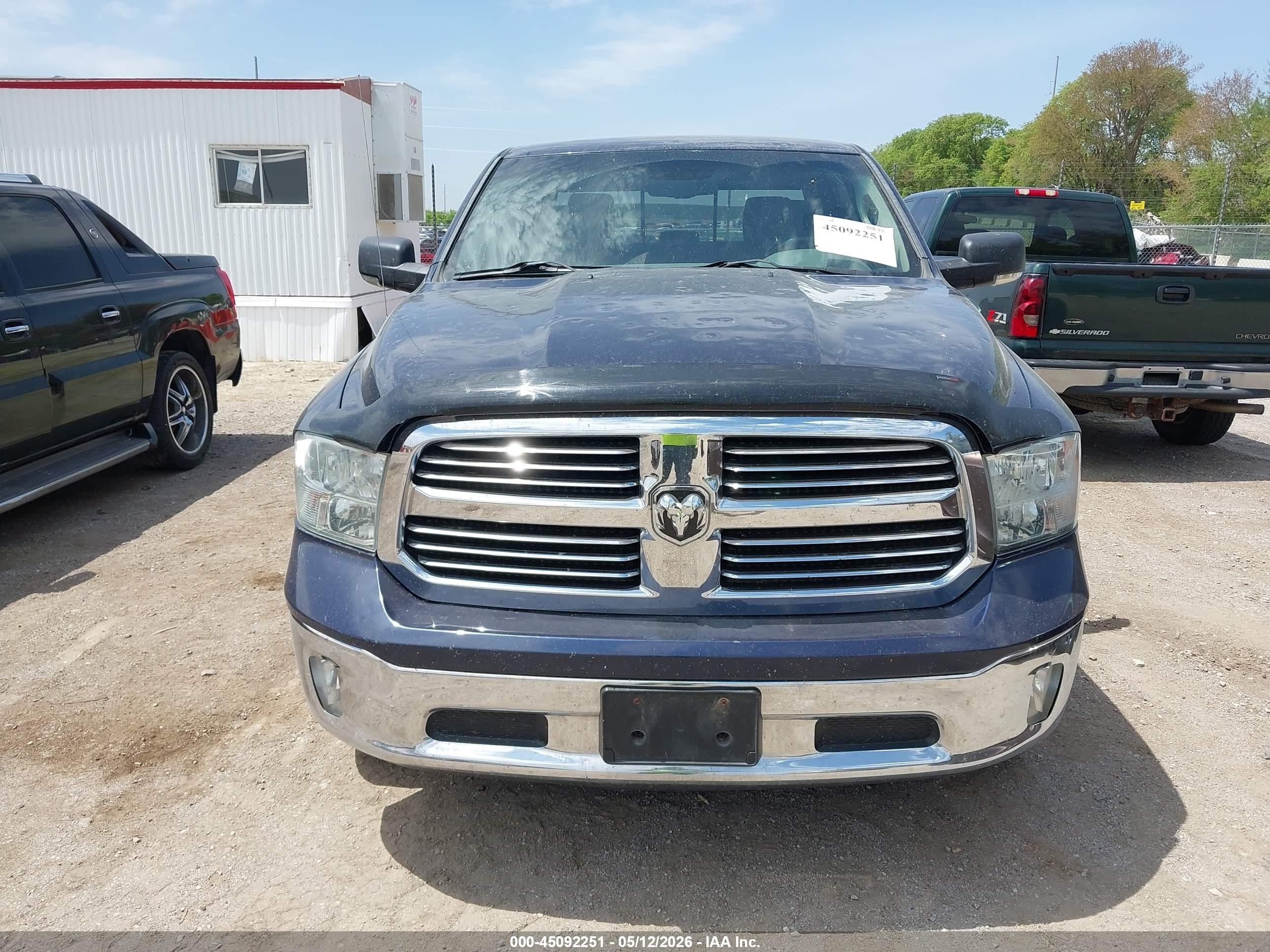 2013 Ram 1500 Big Horn Dark Blue vin: 1C6RR7LT2DS575004