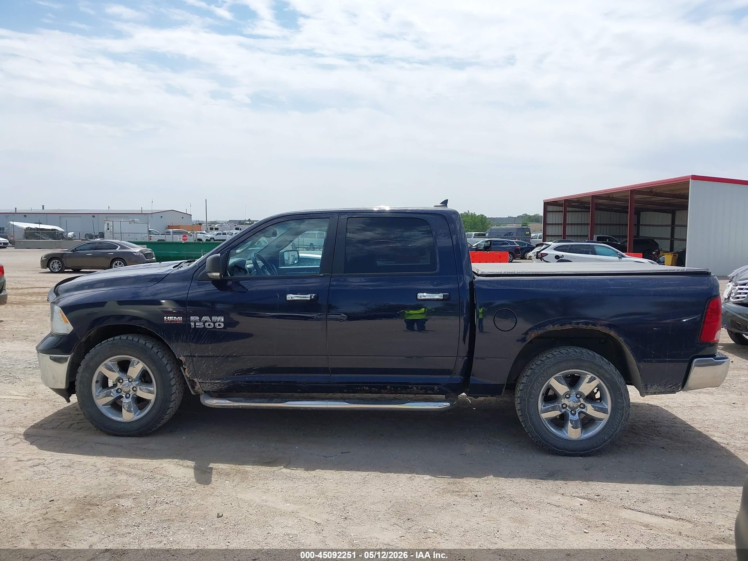 2013 Ram 1500 Big Horn Dark Blue vin: 1C6RR7LT2DS575004