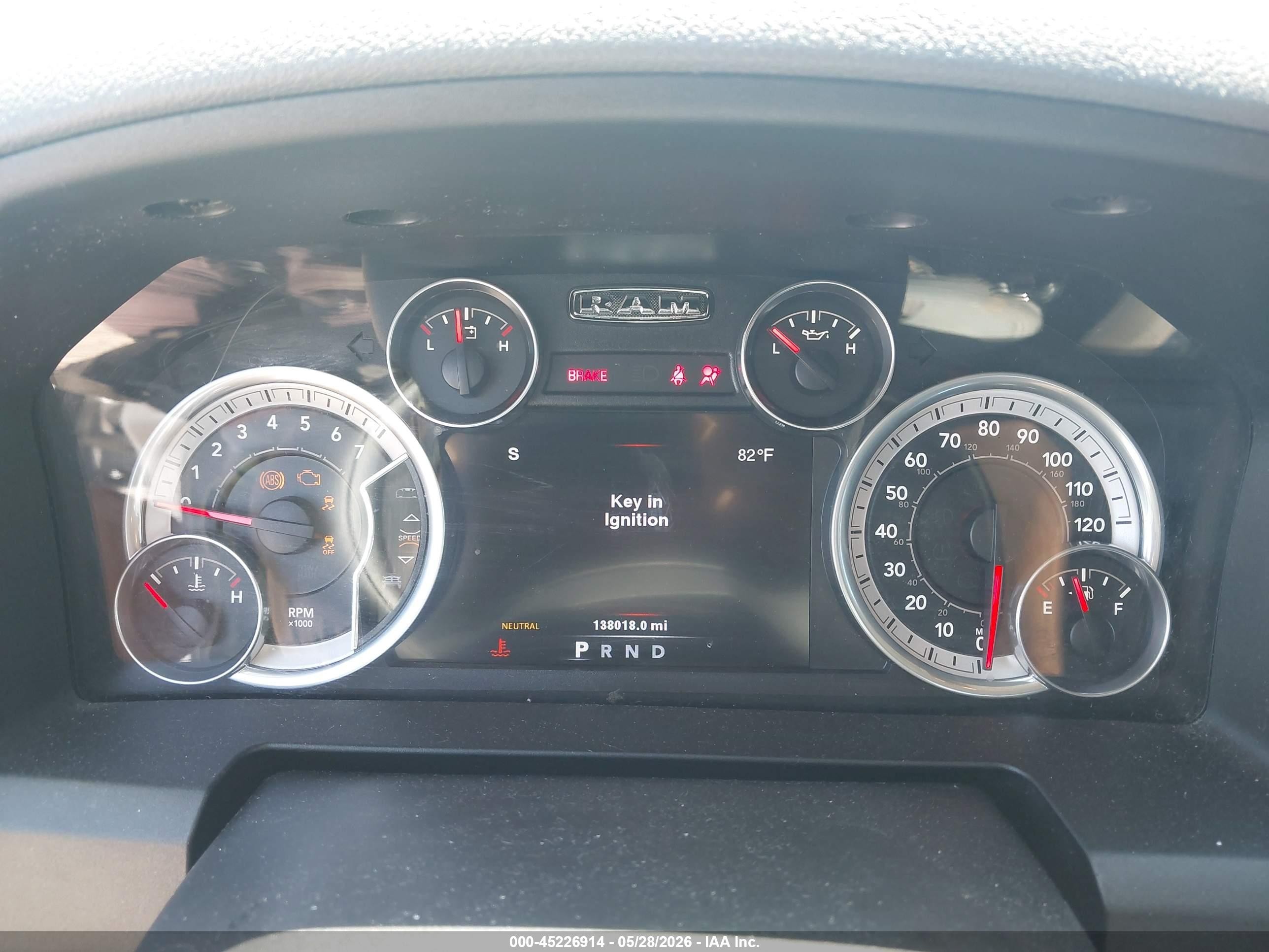 2014 Ram 1500 Outdoorsman Silver vin: 1C6RR7LT2ES107596