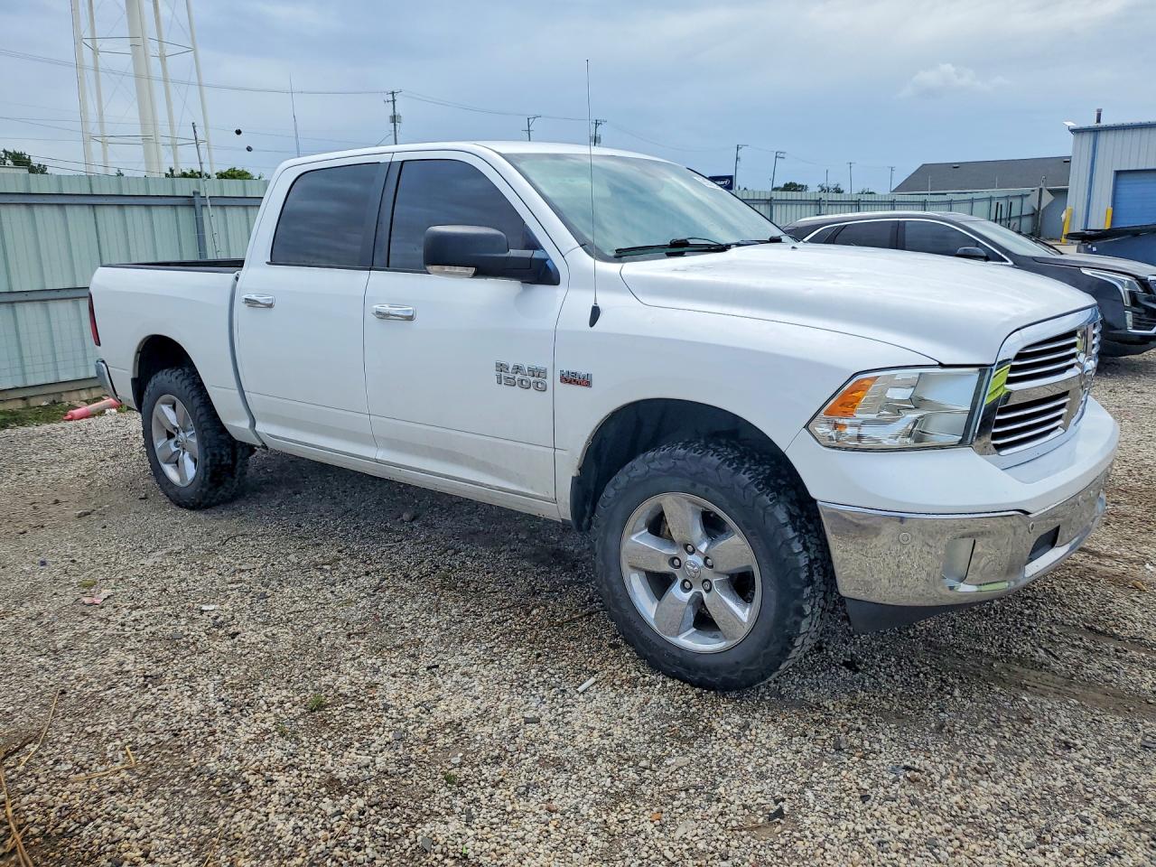 2014 Ram 1500 Slt White vin: 1C6RR7LT2ES290286