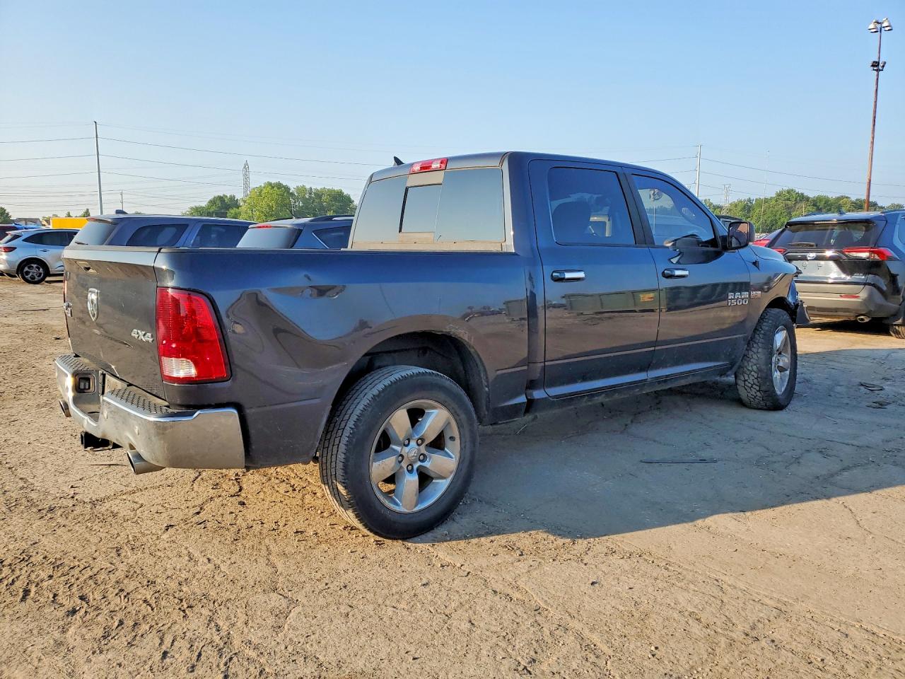 2014 Ram 1500 Slt Black vin: 1C6RR7LT2ES316319