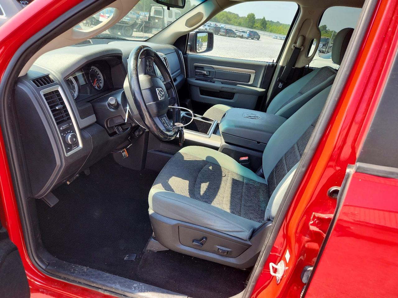 2014 Ram 1500 Slt Красный vin: 1C6RR7LT2ES334528