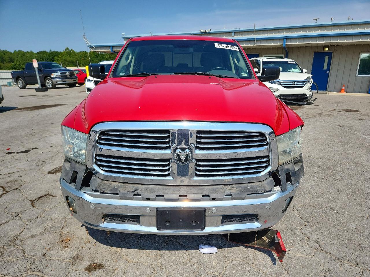 2014 Ram 1500 Slt Красный vin: 1C6RR7LT2ES334528