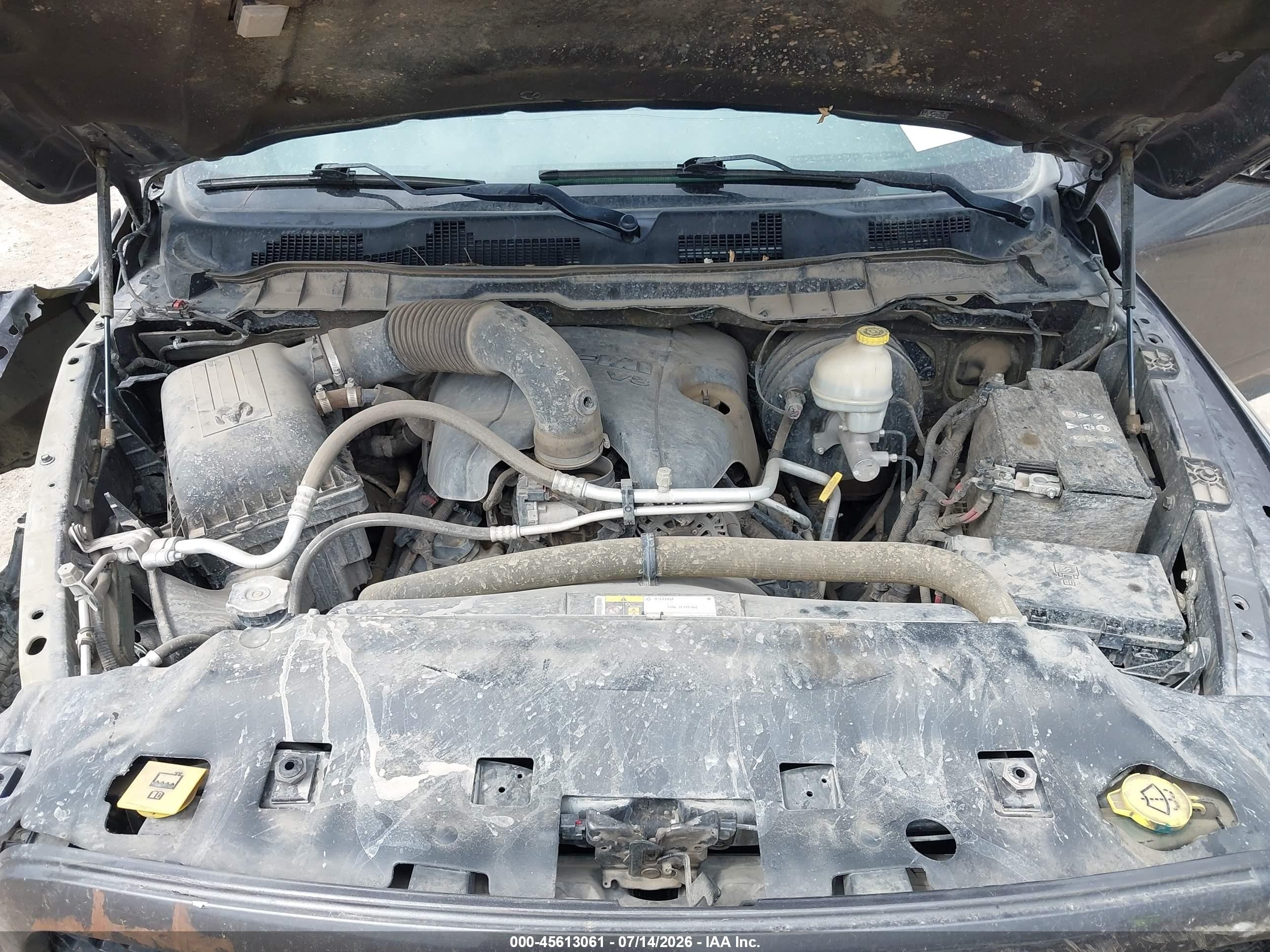 2014 Ram 1500 Outdoorsman Серый vin: 1C6RR7LT2ES451932