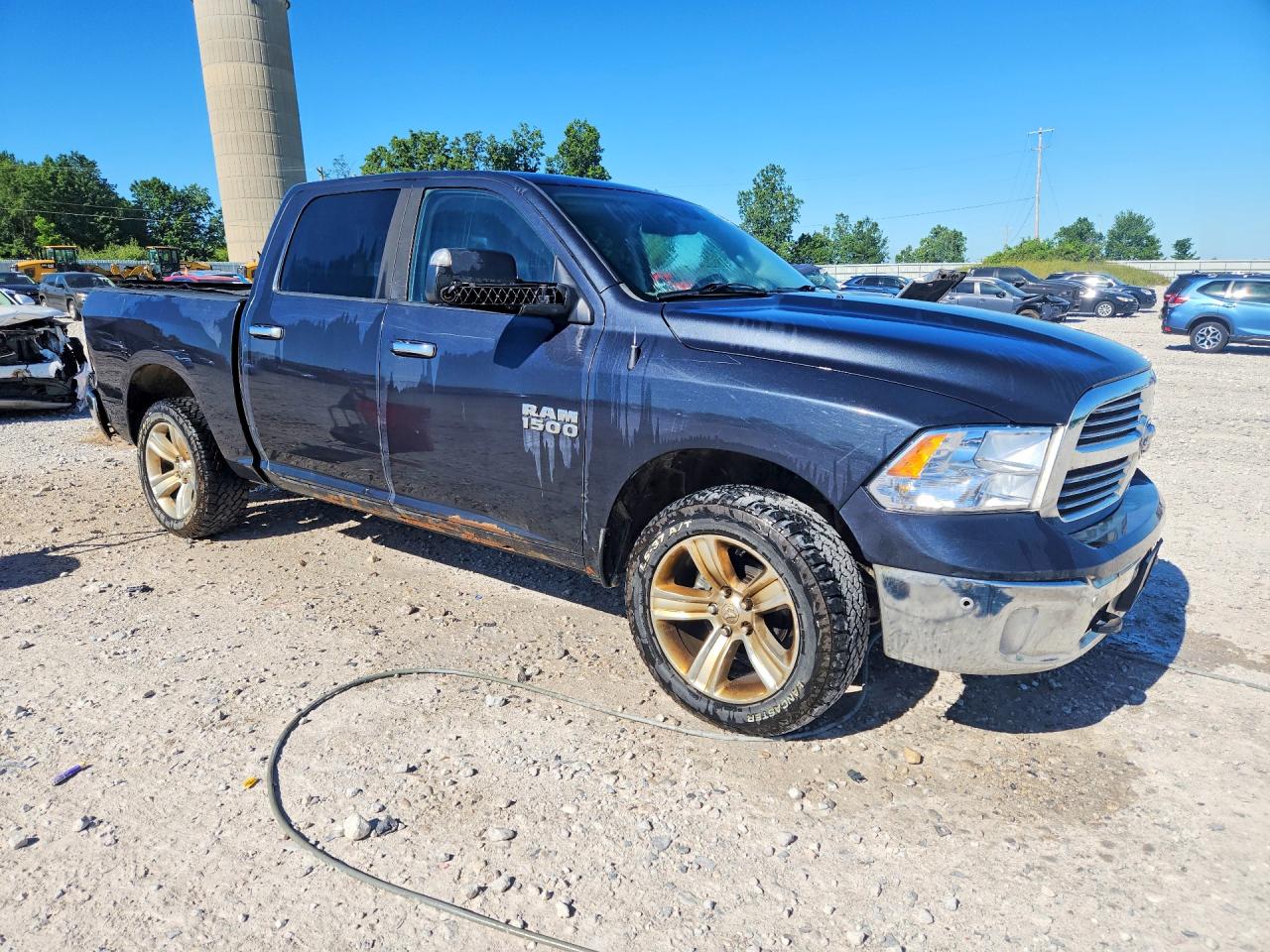 2014 Ram 1500 Slt Charcoal vin: 1C6RR7LT2ES452966