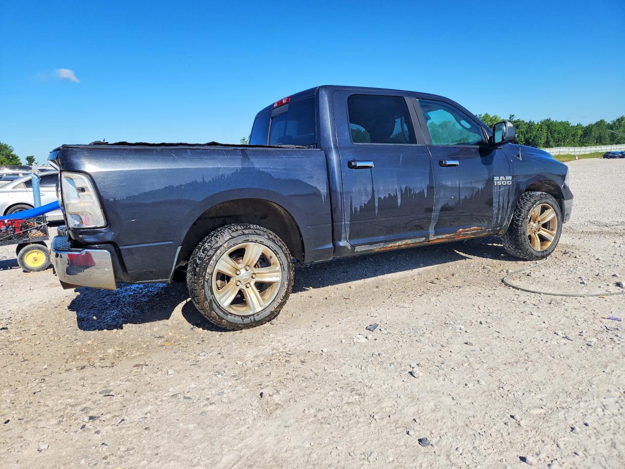 2014 Ram 1500 Slt Charcoal vin: 1C6RR7LT2ES452966