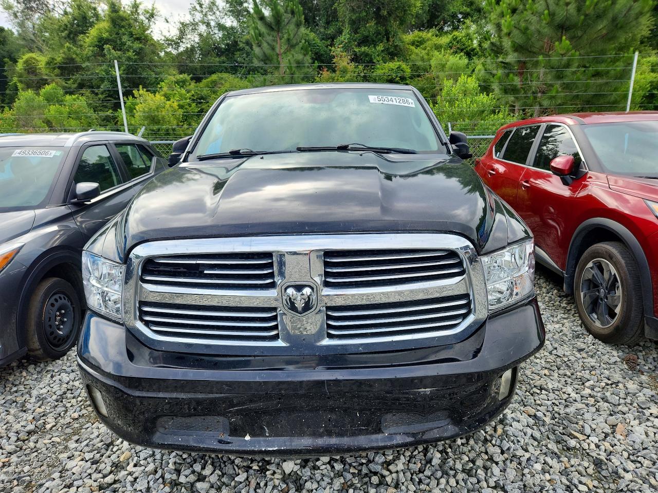 2014 Ram 1500 Slt Black vin: 1C6RR7LT2ES472571