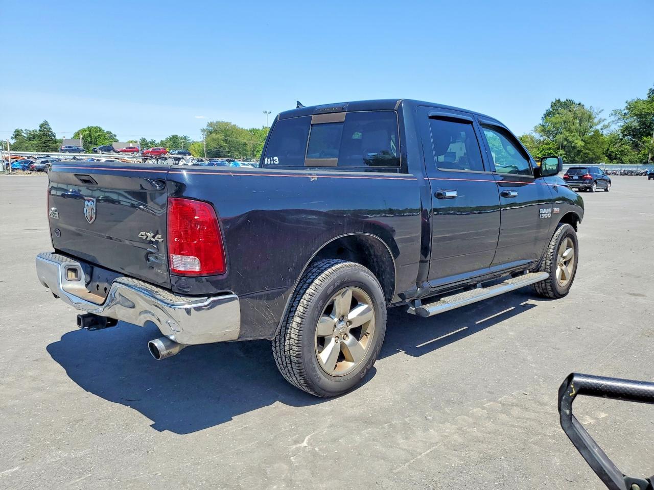 2014 Ram 1500 Slt Черный vin: 1C6RR7LT2ES472604