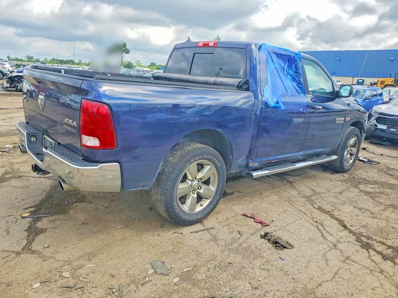 2015 Ram 1500 Slt Blue vin: 1C6RR7LT2FS525352