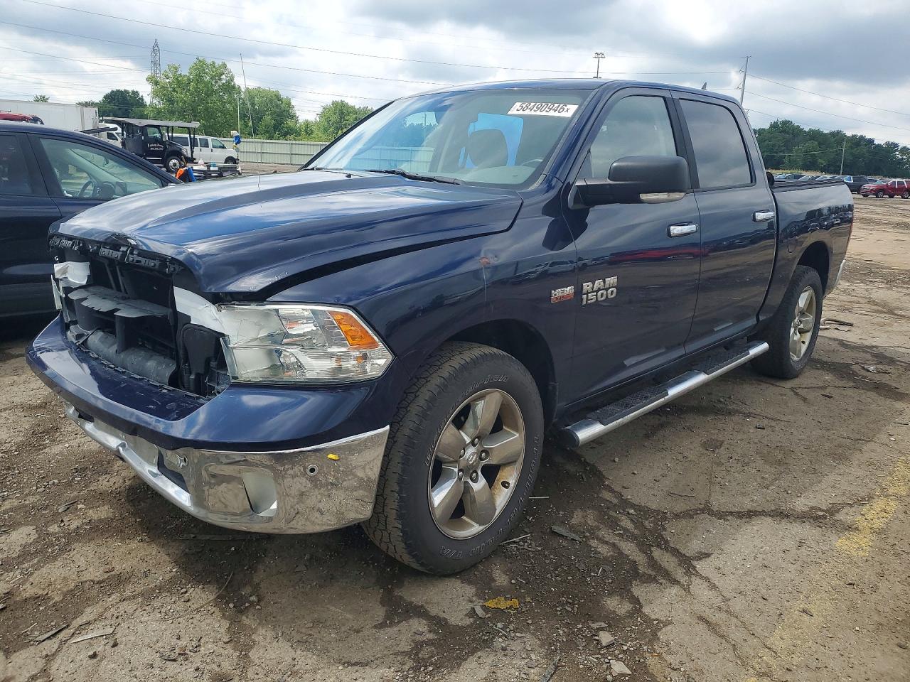 2015 Ram 1500 Slt Blue vin: 1C6RR7LT2FS525352