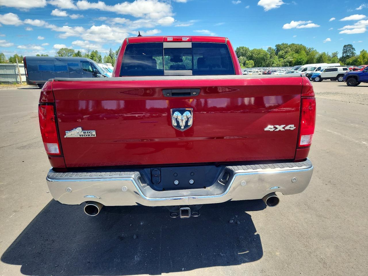 2015 Ram 1500 Slt Maroon vin: 1C6RR7LT2FS528218