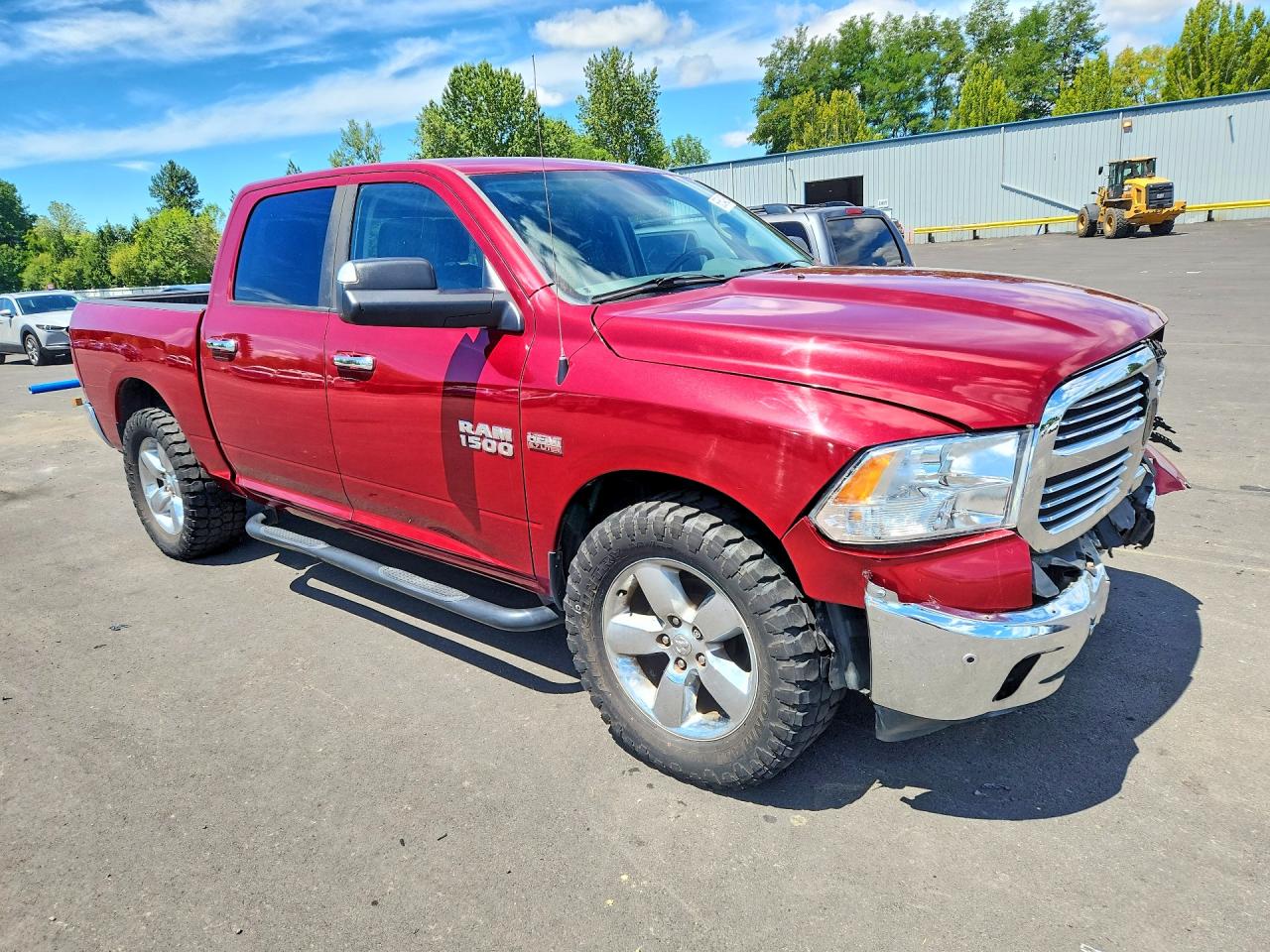 2015 Ram 1500 Slt Maroon vin: 1C6RR7LT2FS528218
