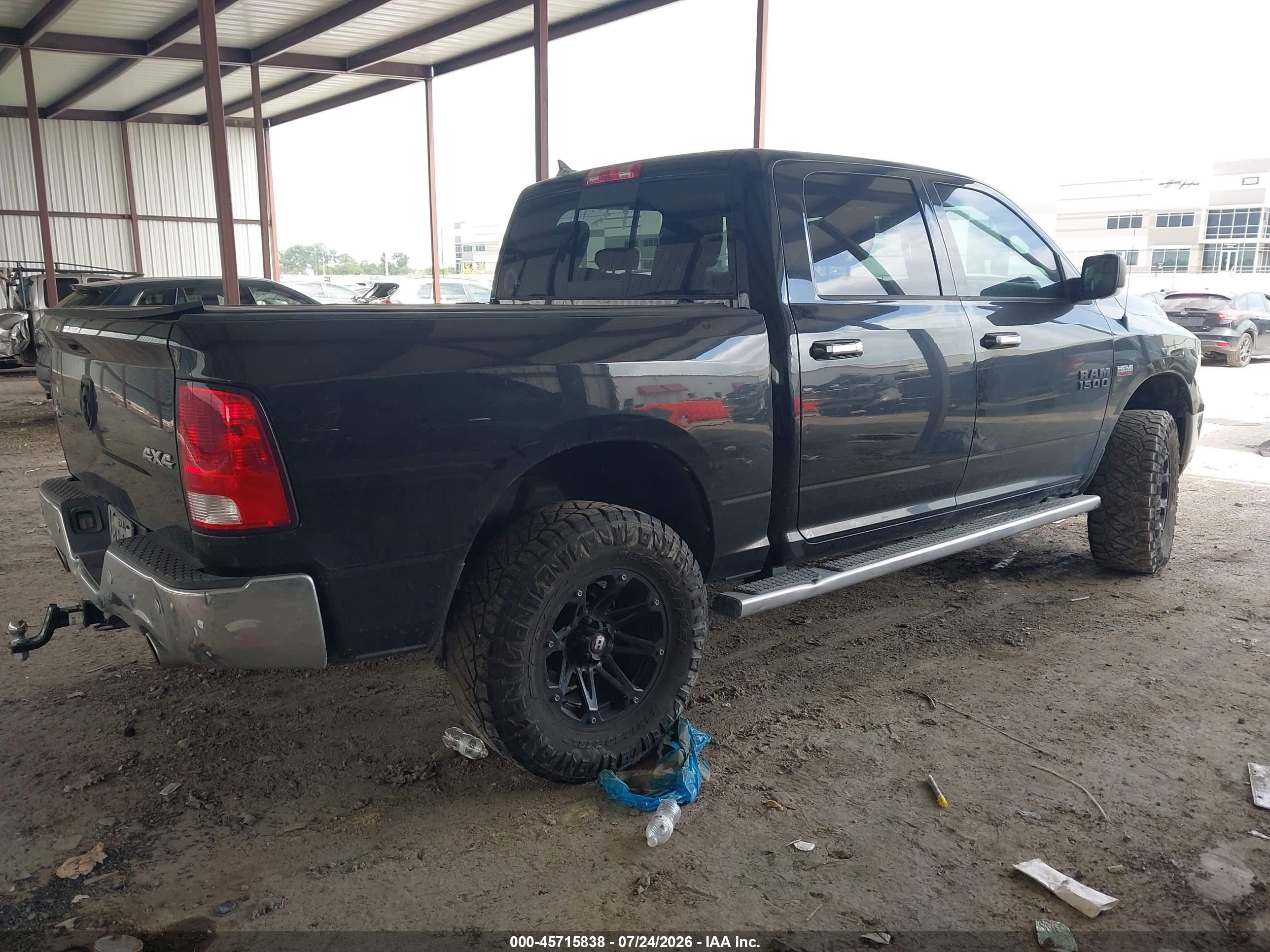 2015 Ram 1500 Lone Star Black vin: 1C6RR7LT2FS694545