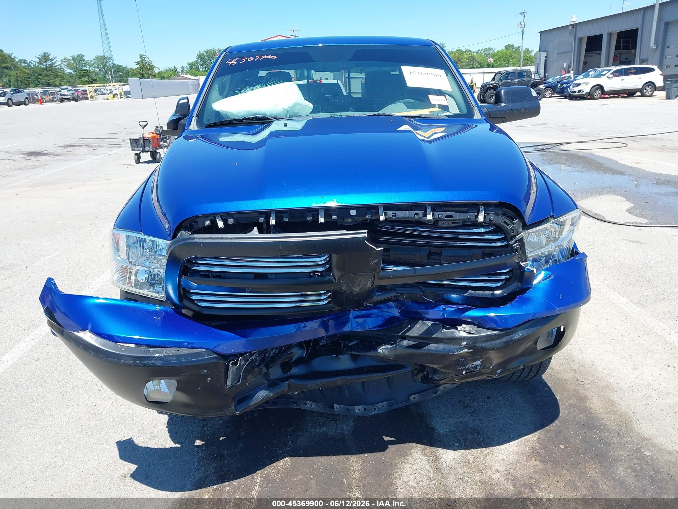 2015 Ram 1500 Big Horn Blue vin: 1C6RR7LT2FS758678