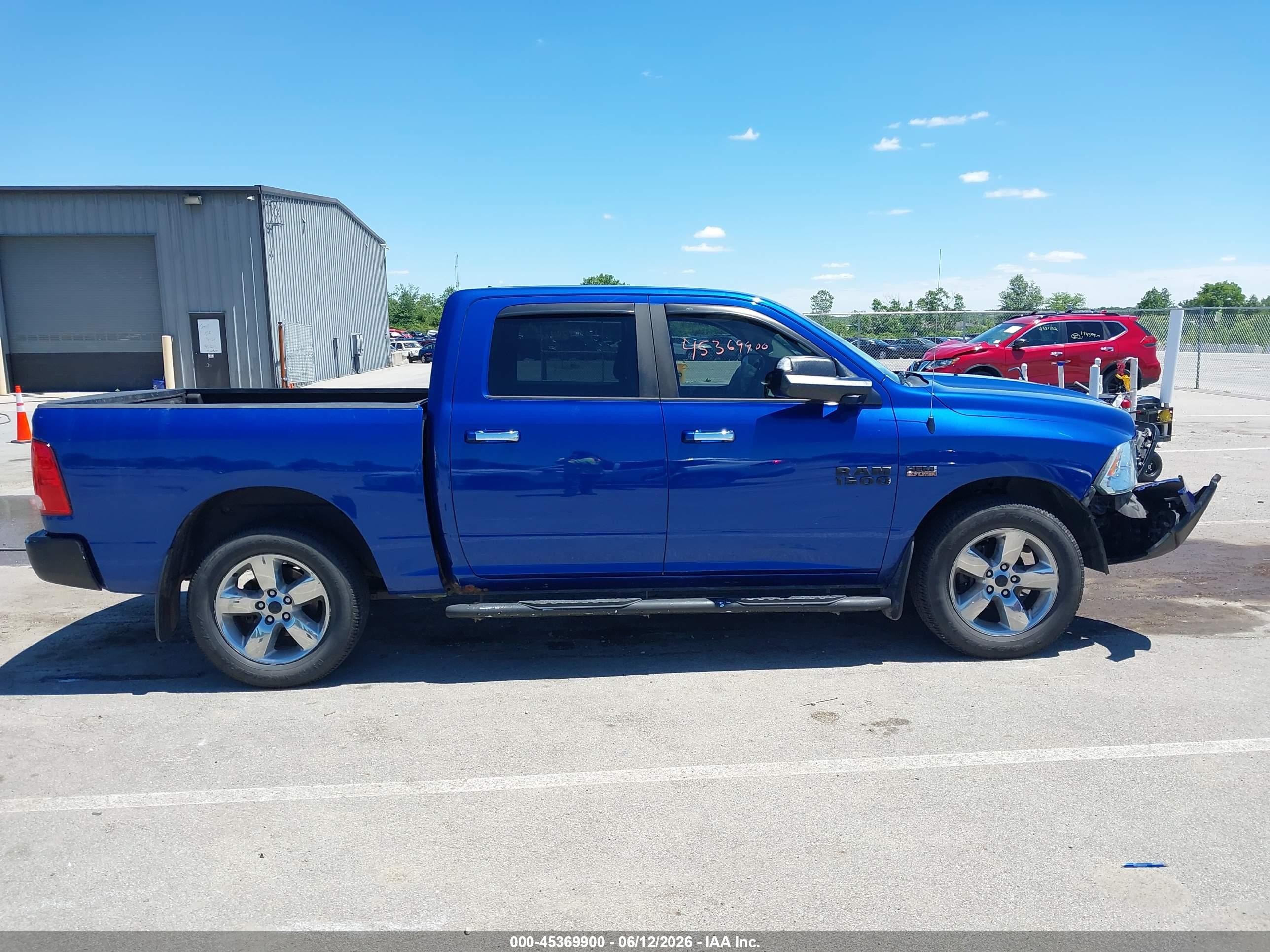2015 Ram 1500 Big Horn Blue vin: 1C6RR7LT2FS758678