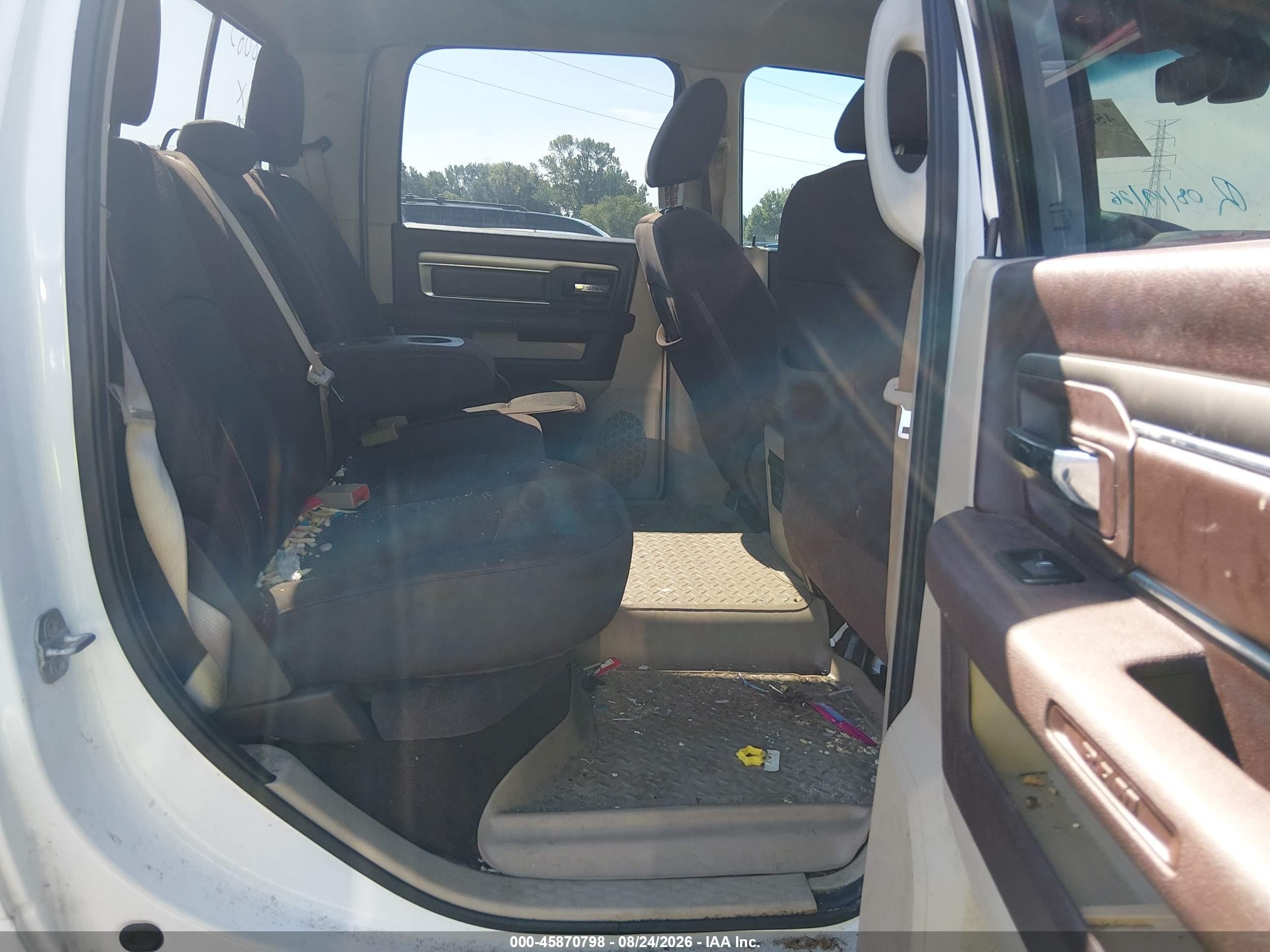 2013 Ram 1500 Big Horn White vin: 1C6RR7LT3DS528063