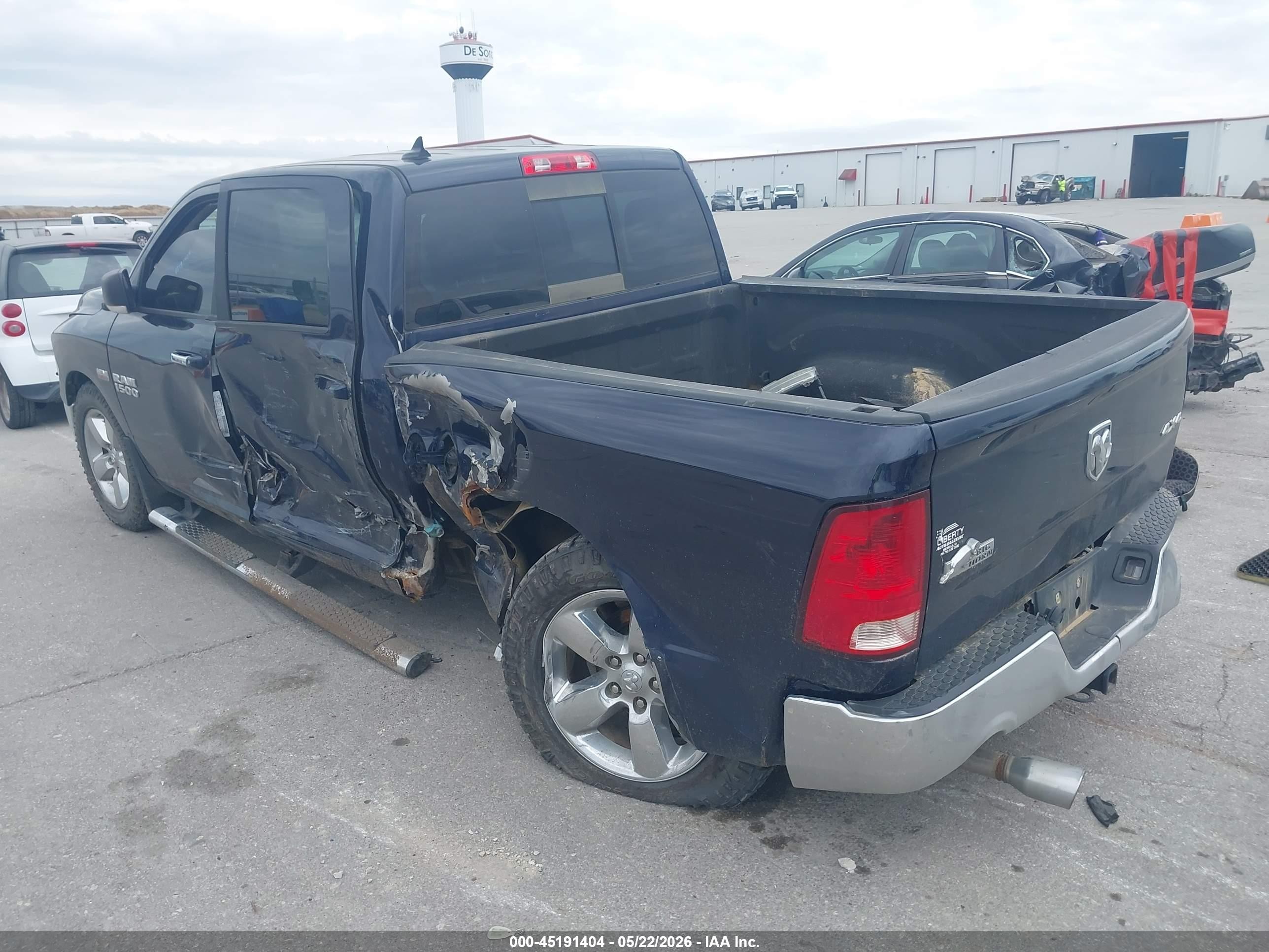 2013 Ram 1500 Big Horn Blue vin: 1C6RR7LT3DS551732