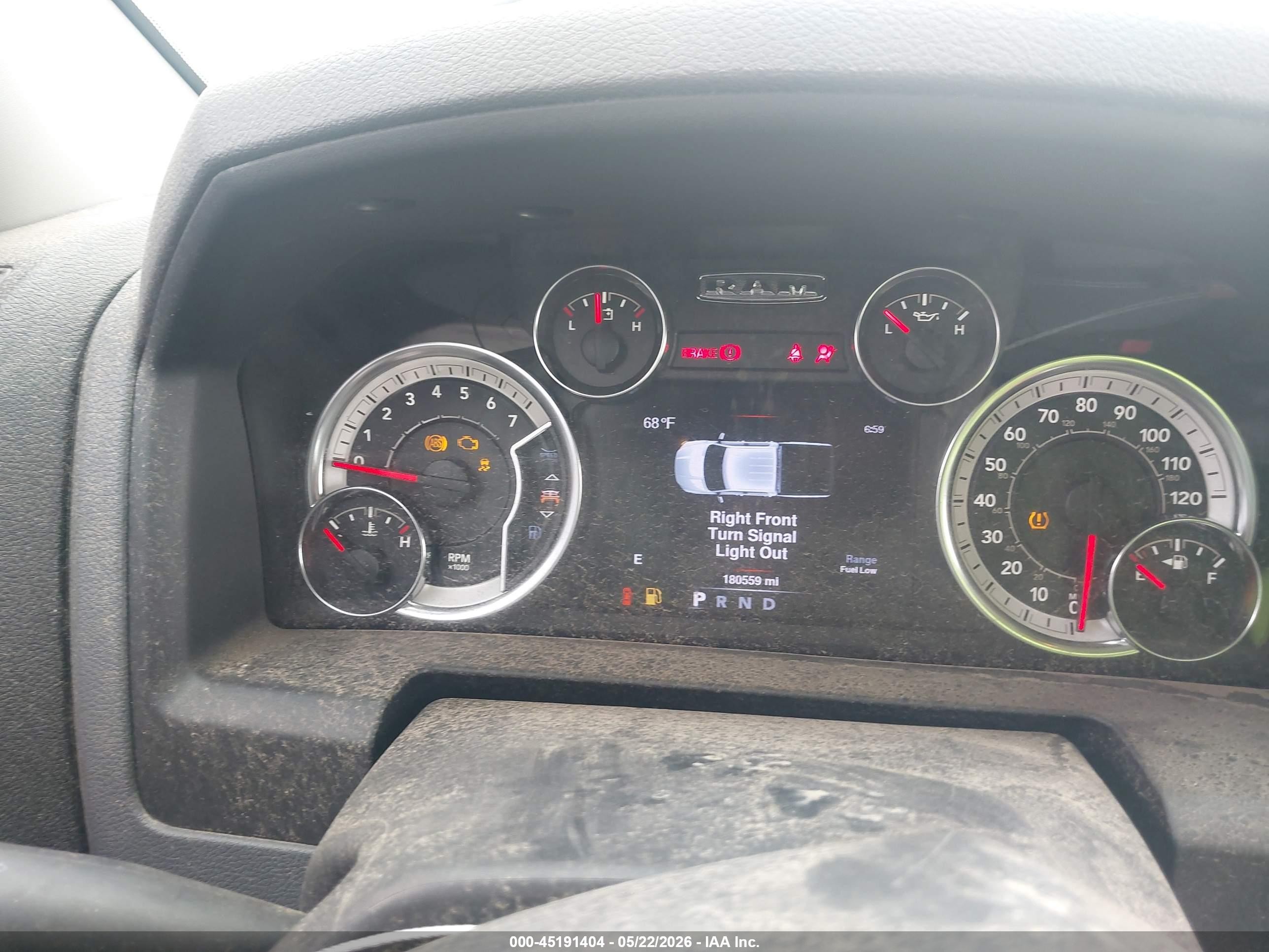 2013 Ram 1500 Big Horn Blue vin: 1C6RR7LT3DS551732