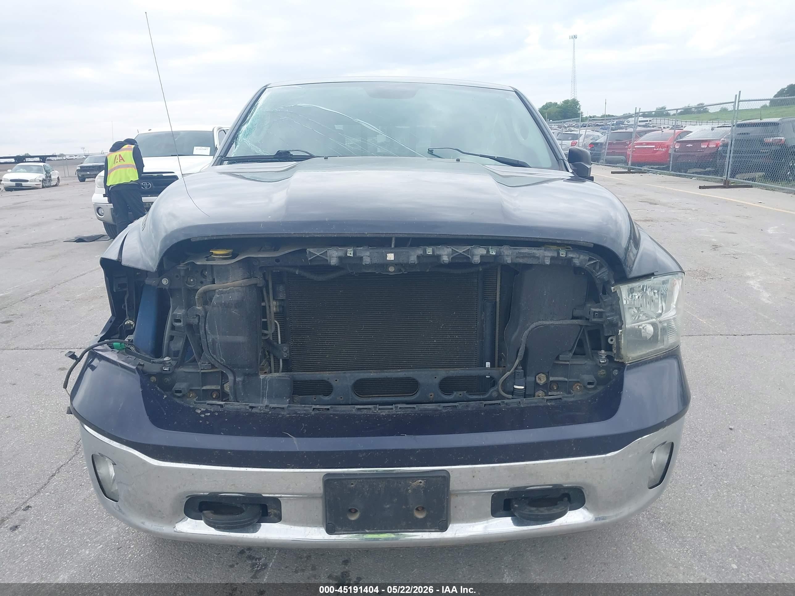 2013 Ram 1500 Big Horn Blue vin: 1C6RR7LT3DS551732
