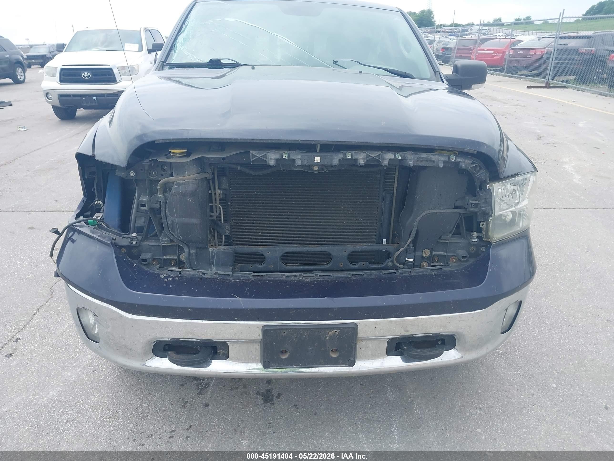 2013 Ram 1500 Big Horn Blue vin: 1C6RR7LT3DS551732
