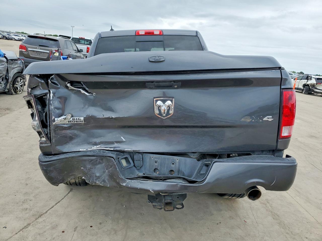 2013 Ram 1500 Slt Gray vin: 1C6RR7LT3DS704190