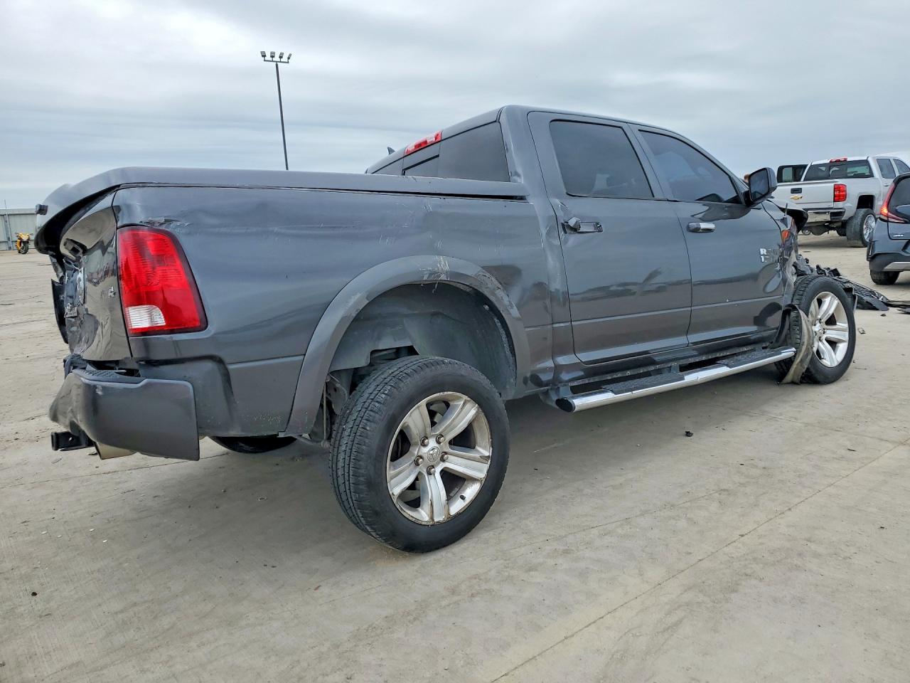 2013 Ram 1500 Slt Gray vin: 1C6RR7LT3DS704190
