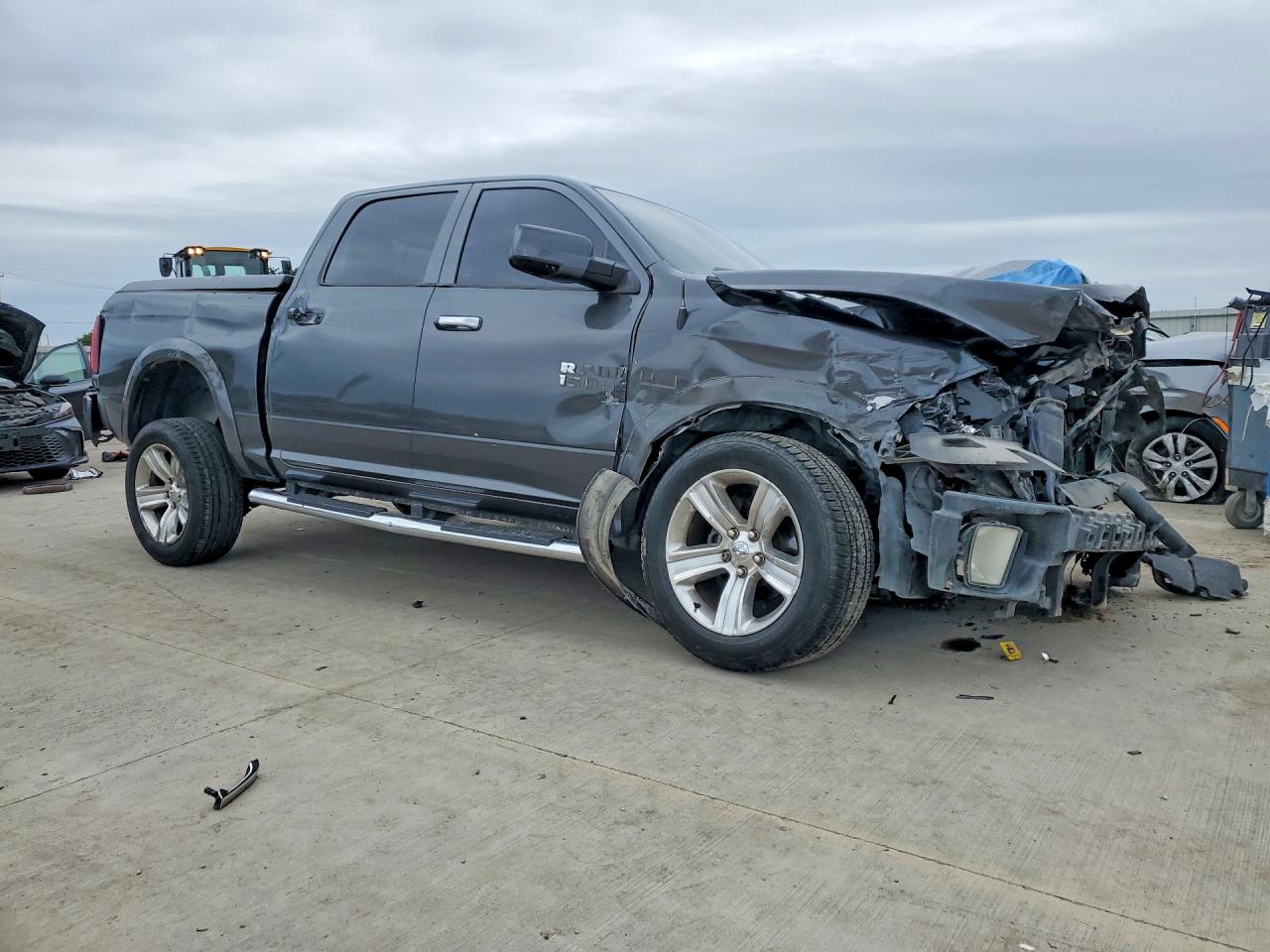 2013 Ram 1500 Slt Gray vin: 1C6RR7LT3DS704190