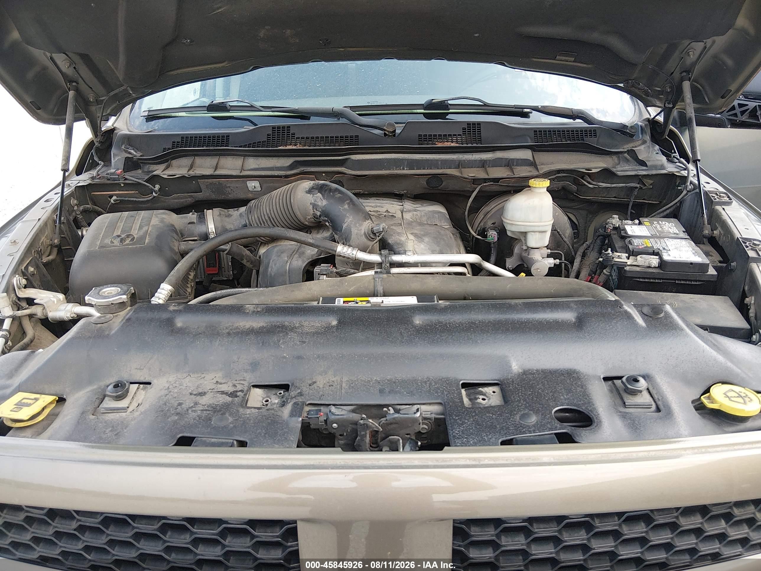 2015 Ram 1500 Outdoorsman Gray vin: 1C6RR7LT3FS575239