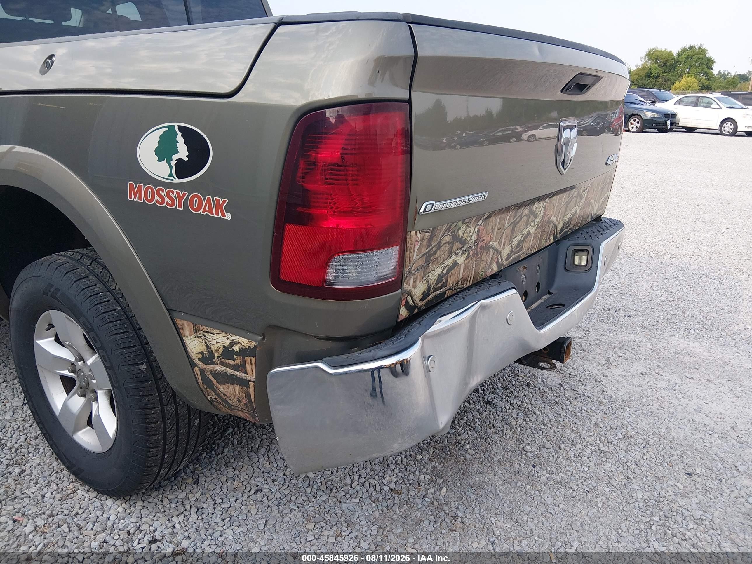 2015 Ram 1500 Outdoorsman Gray vin: 1C6RR7LT3FS575239