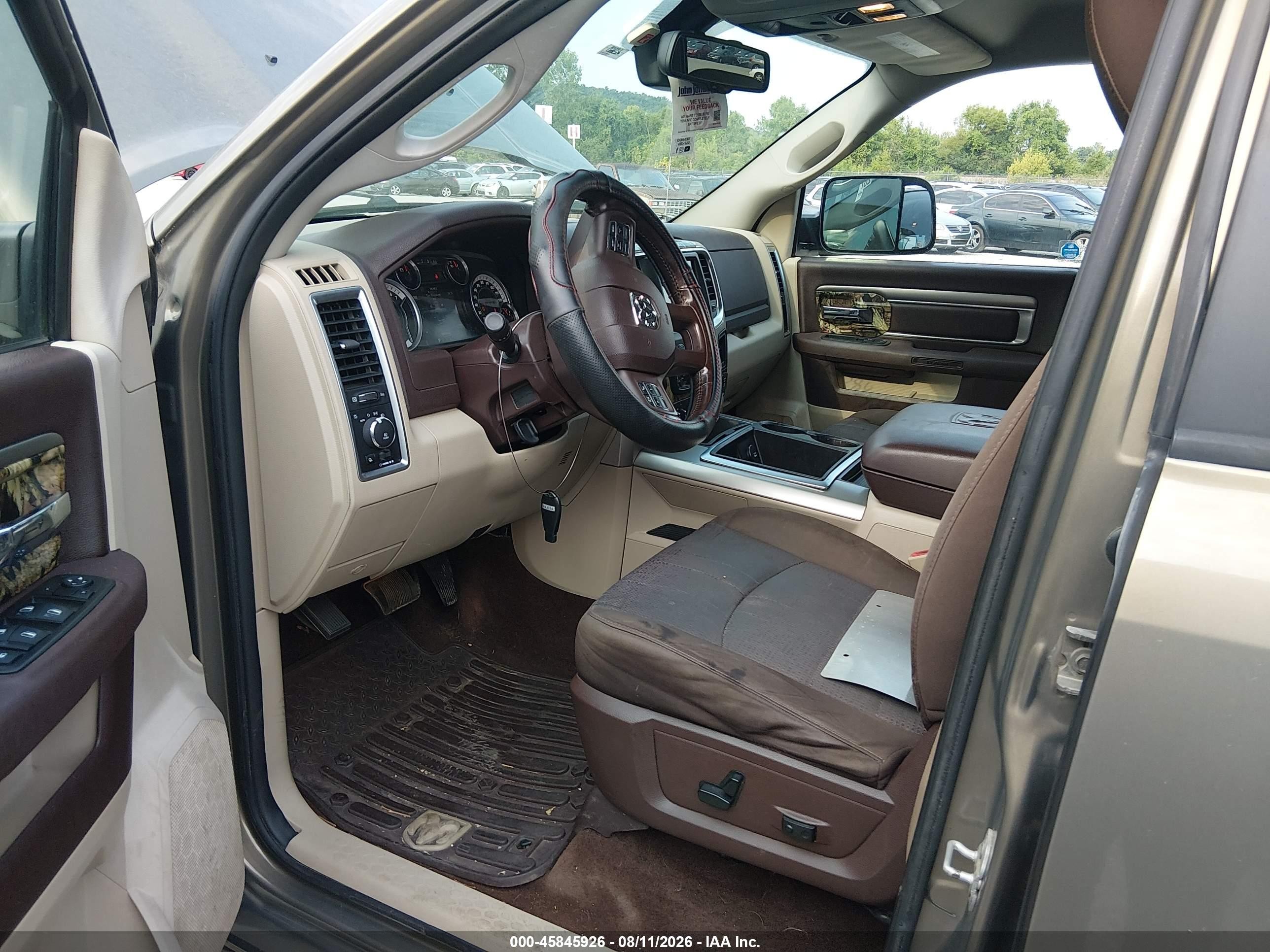 2015 Ram 1500 Outdoorsman Gray vin: 1C6RR7LT3FS575239