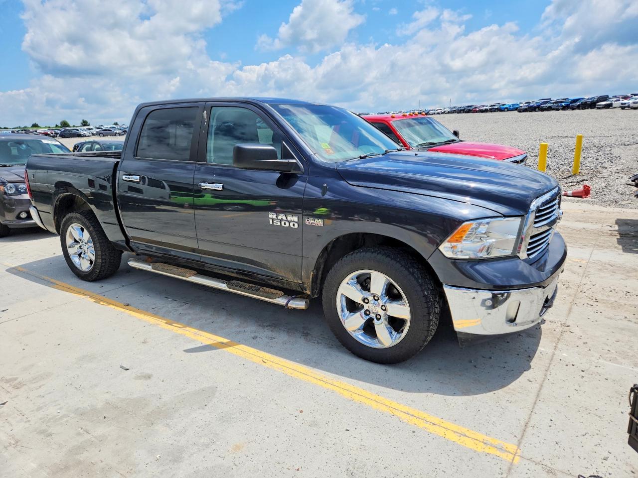 2015 Ram 1500 Slt Черный vin: 1C6RR7LT3FS585947