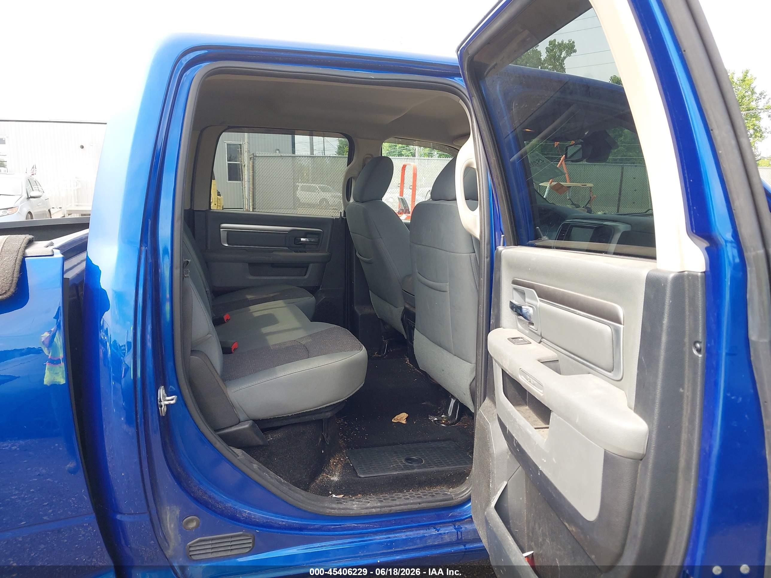 2015 Ram 1500 Big Horn Синий vin: 1C6RR7LT3FS745325