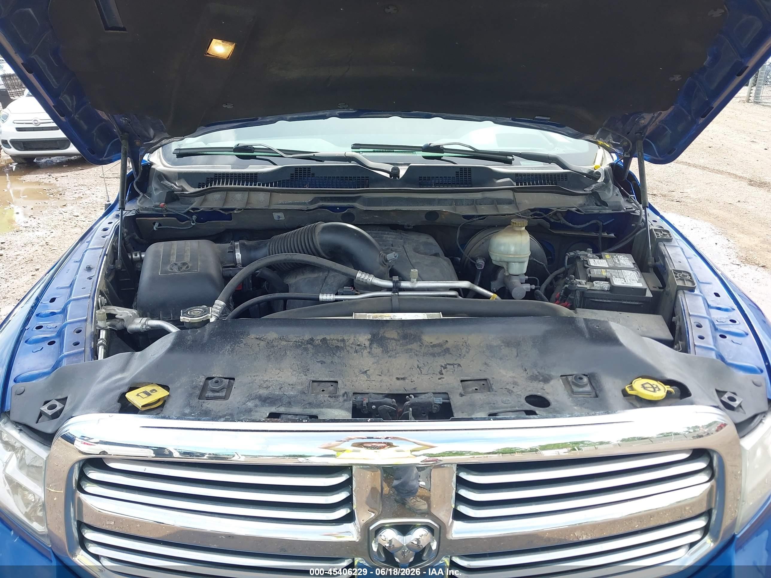 2015 Ram 1500 Big Horn Синий vin: 1C6RR7LT3FS745325