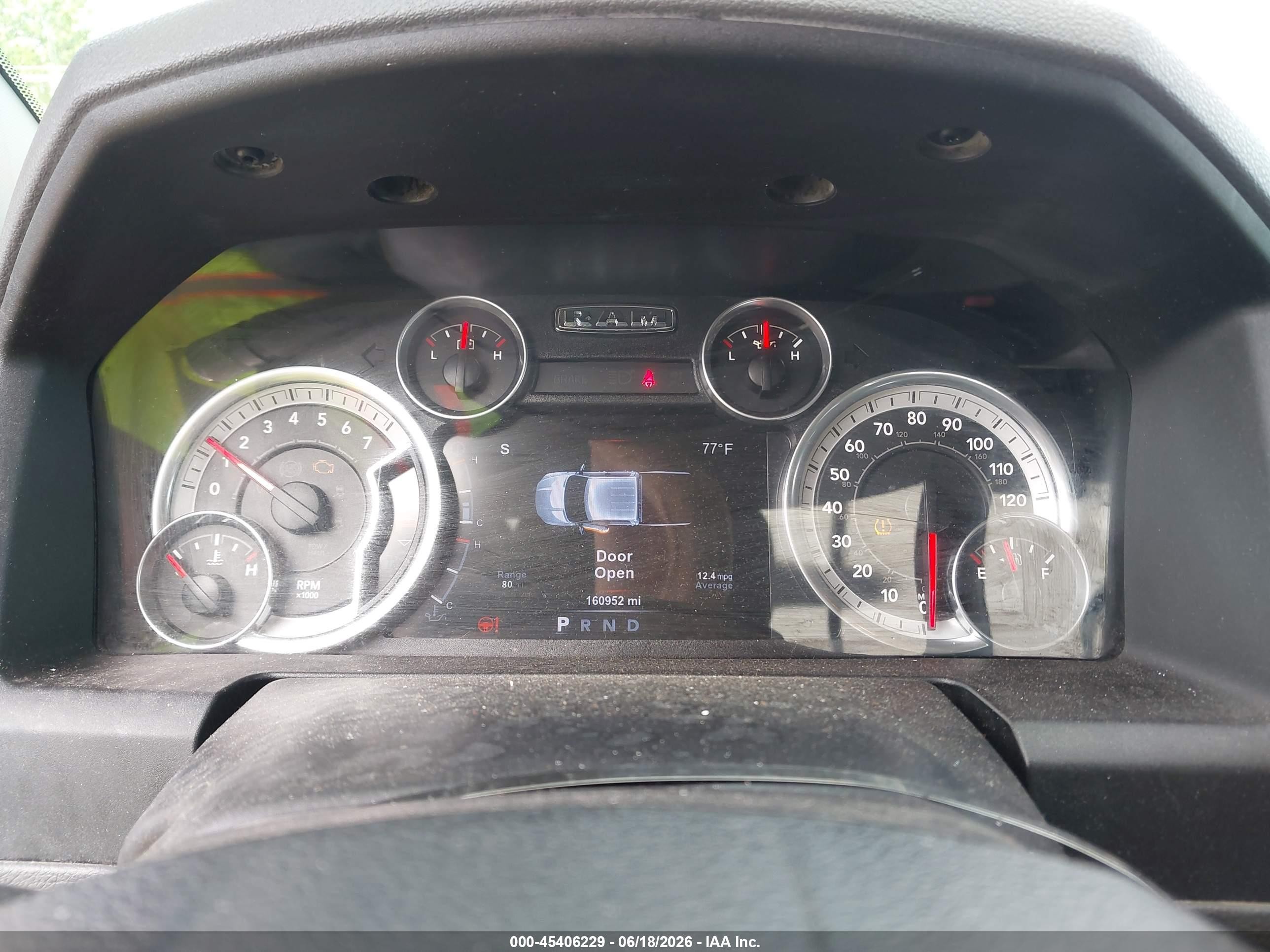 2015 Ram 1500 Big Horn Синий vin: 1C6RR7LT3FS745325