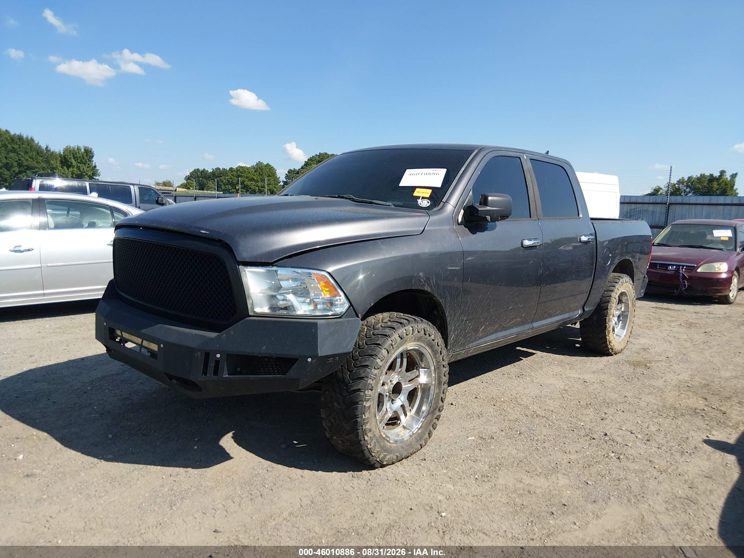 2015 Ram 1500 Big Horn Black vin: 1C6RR7LT3FS759869