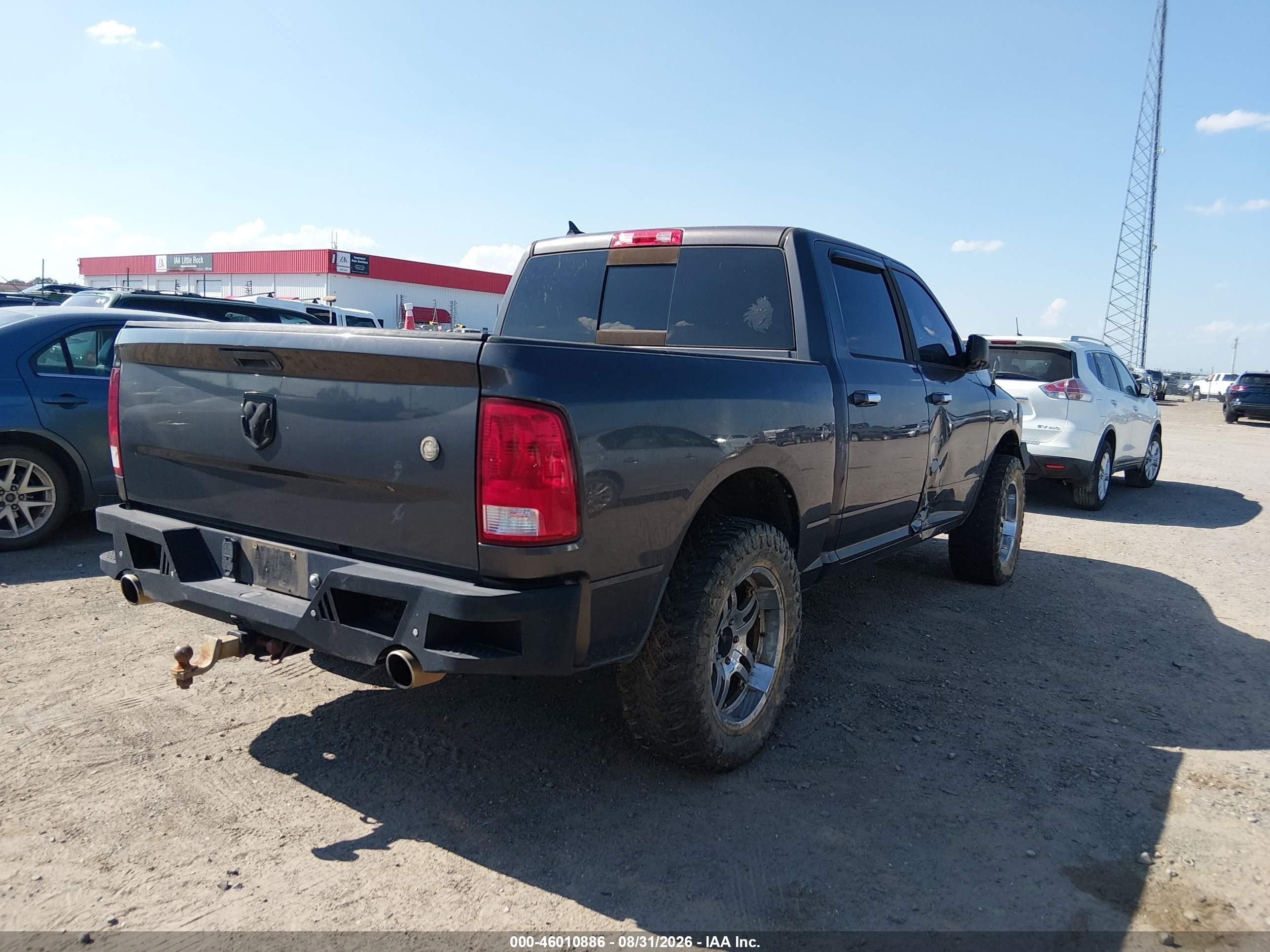 2015 Ram 1500 Big Horn Black vin: 1C6RR7LT3FS759869