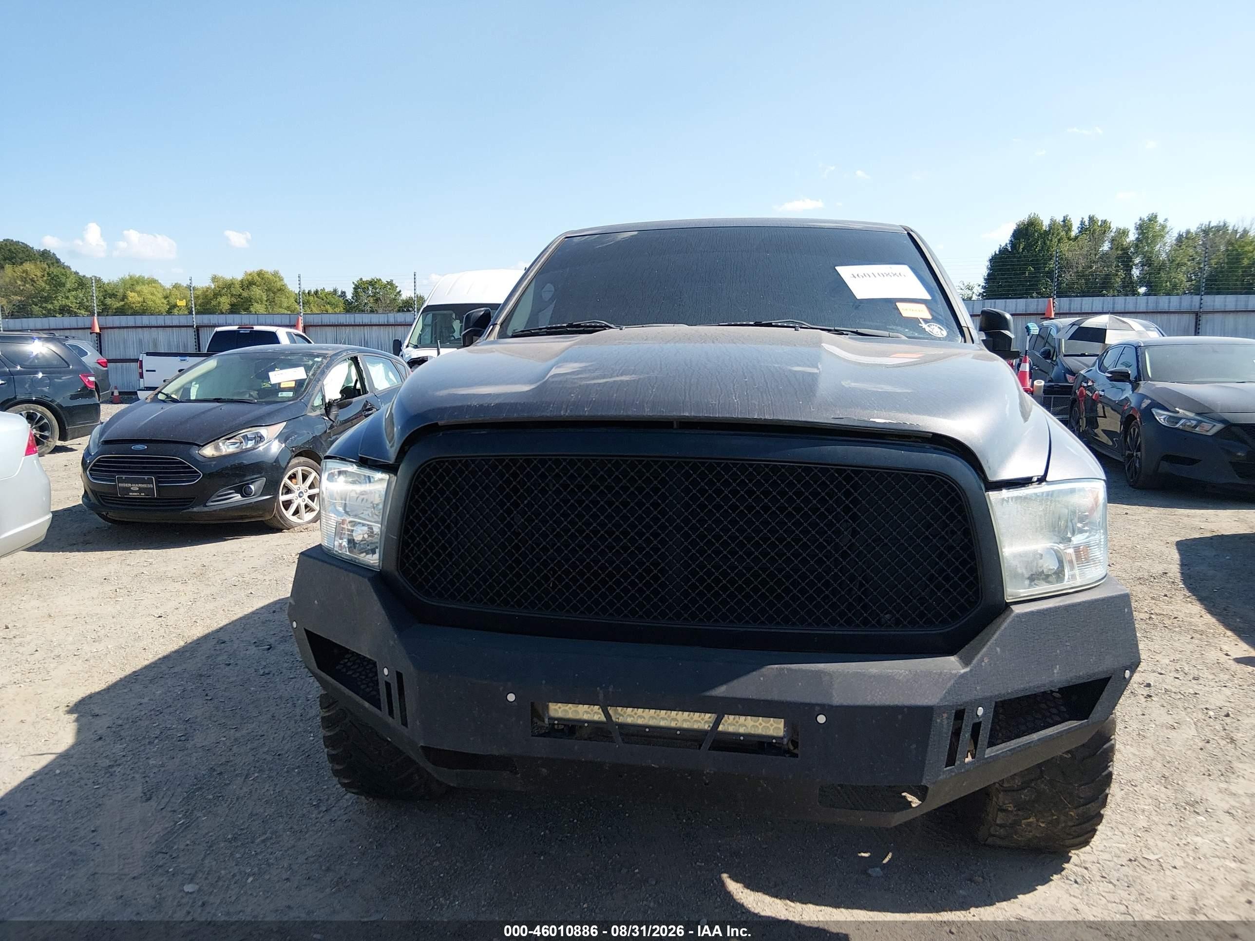 2015 Ram 1500 Big Horn Black vin: 1C6RR7LT3FS759869