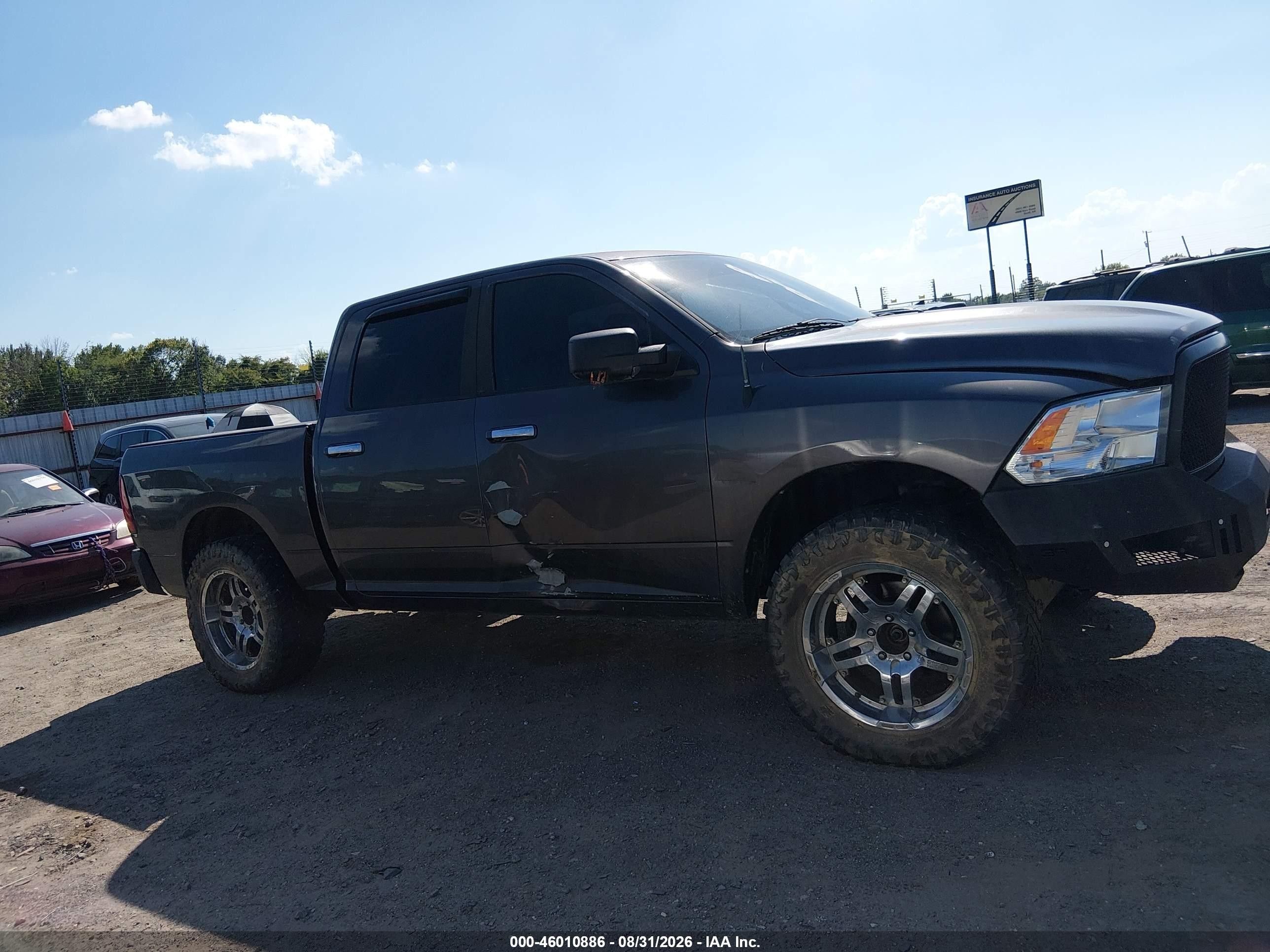 2015 Ram 1500 Big Horn Black vin: 1C6RR7LT3FS759869