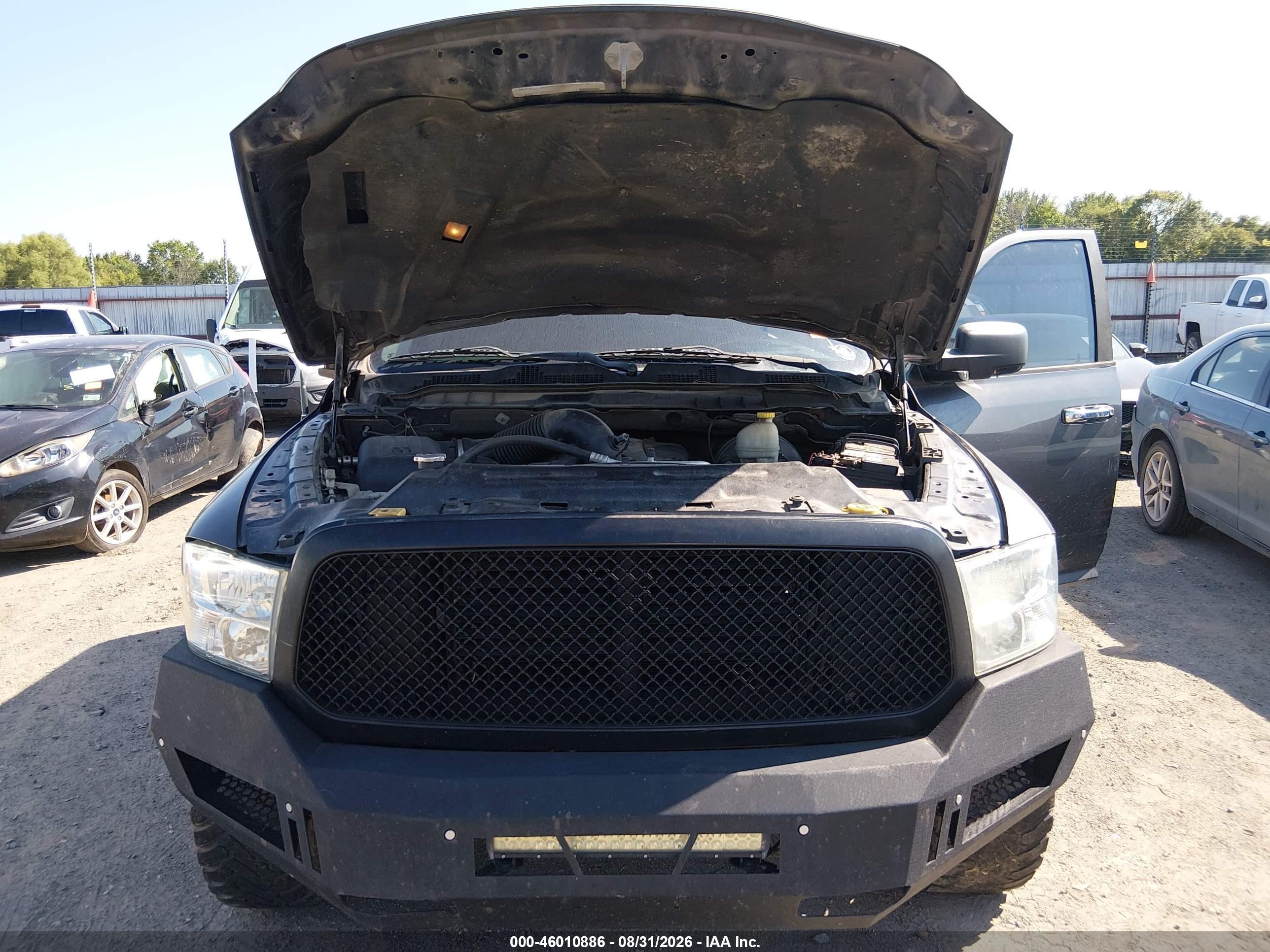 2015 Ram 1500 Big Horn Black vin: 1C6RR7LT3FS759869