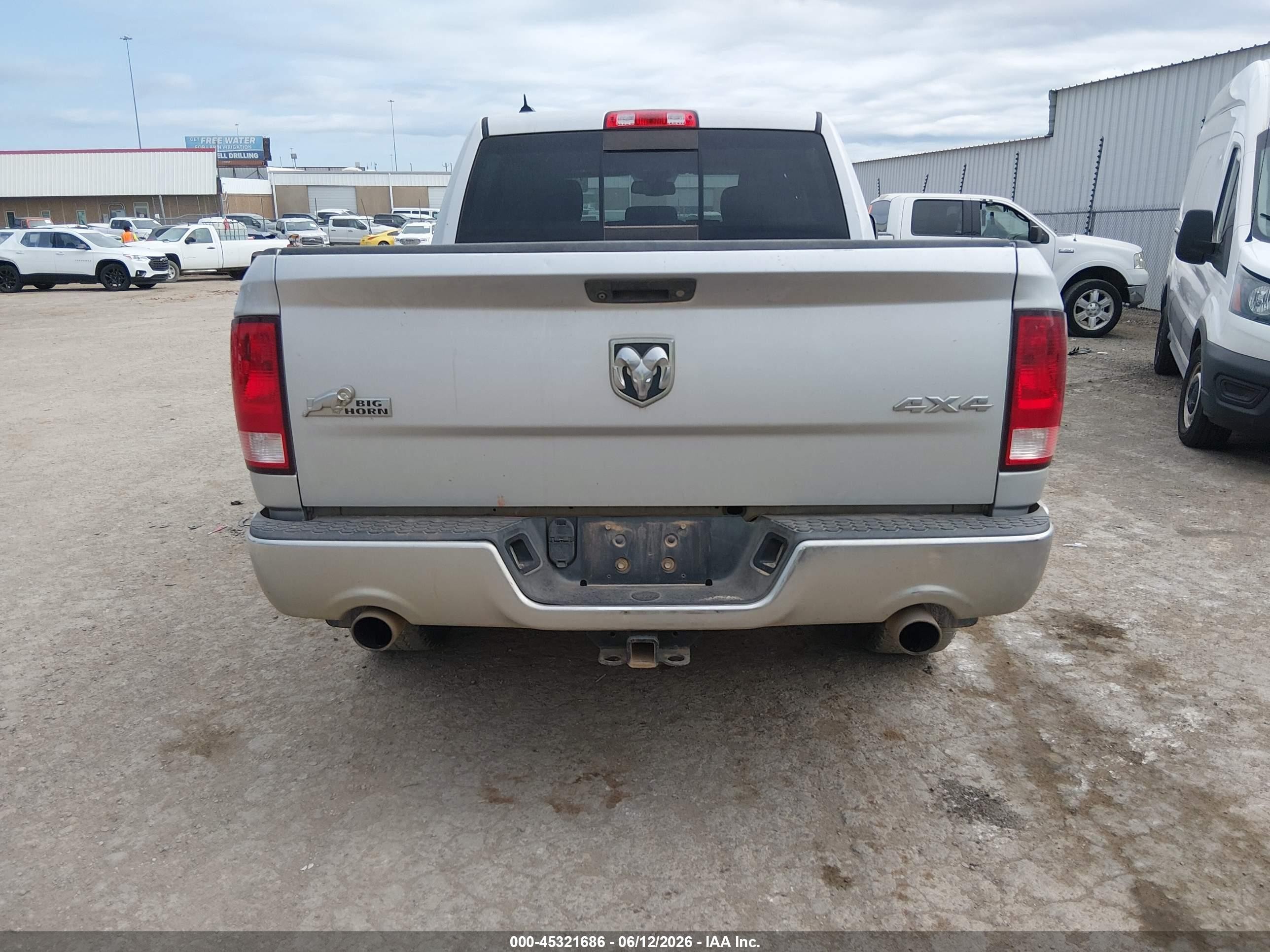 2015 Ram 1500 Big Horn Silver vin: 1C6RR7LT3FS765848
